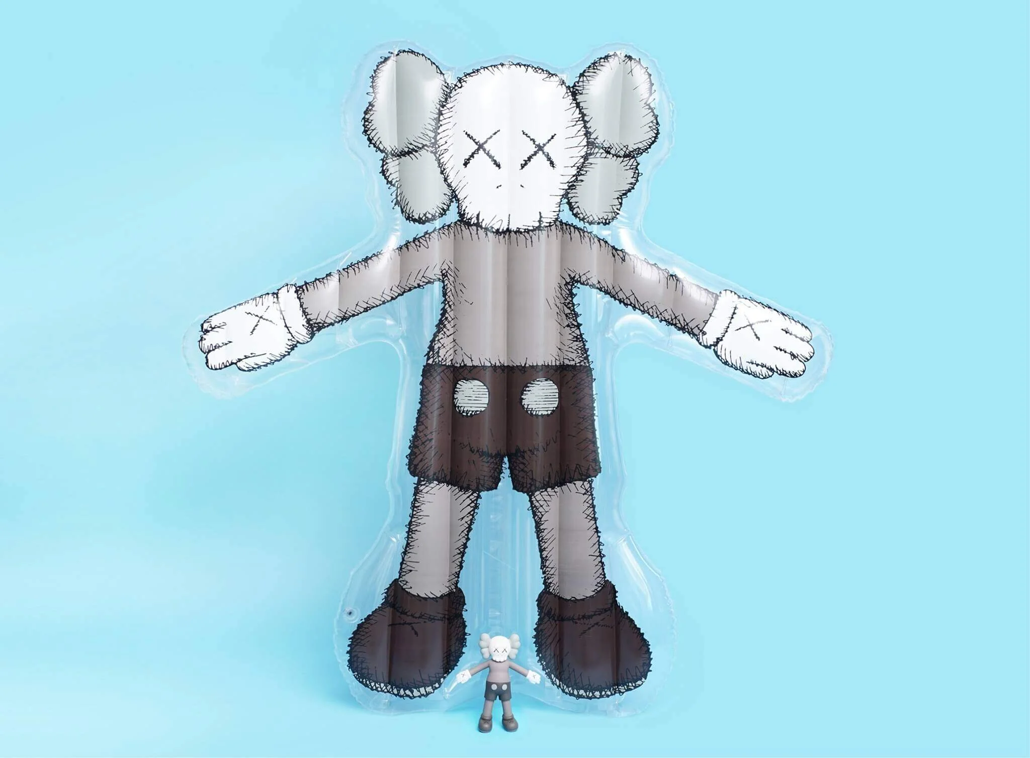 128.	Holiday Floating Bed -  Kaws