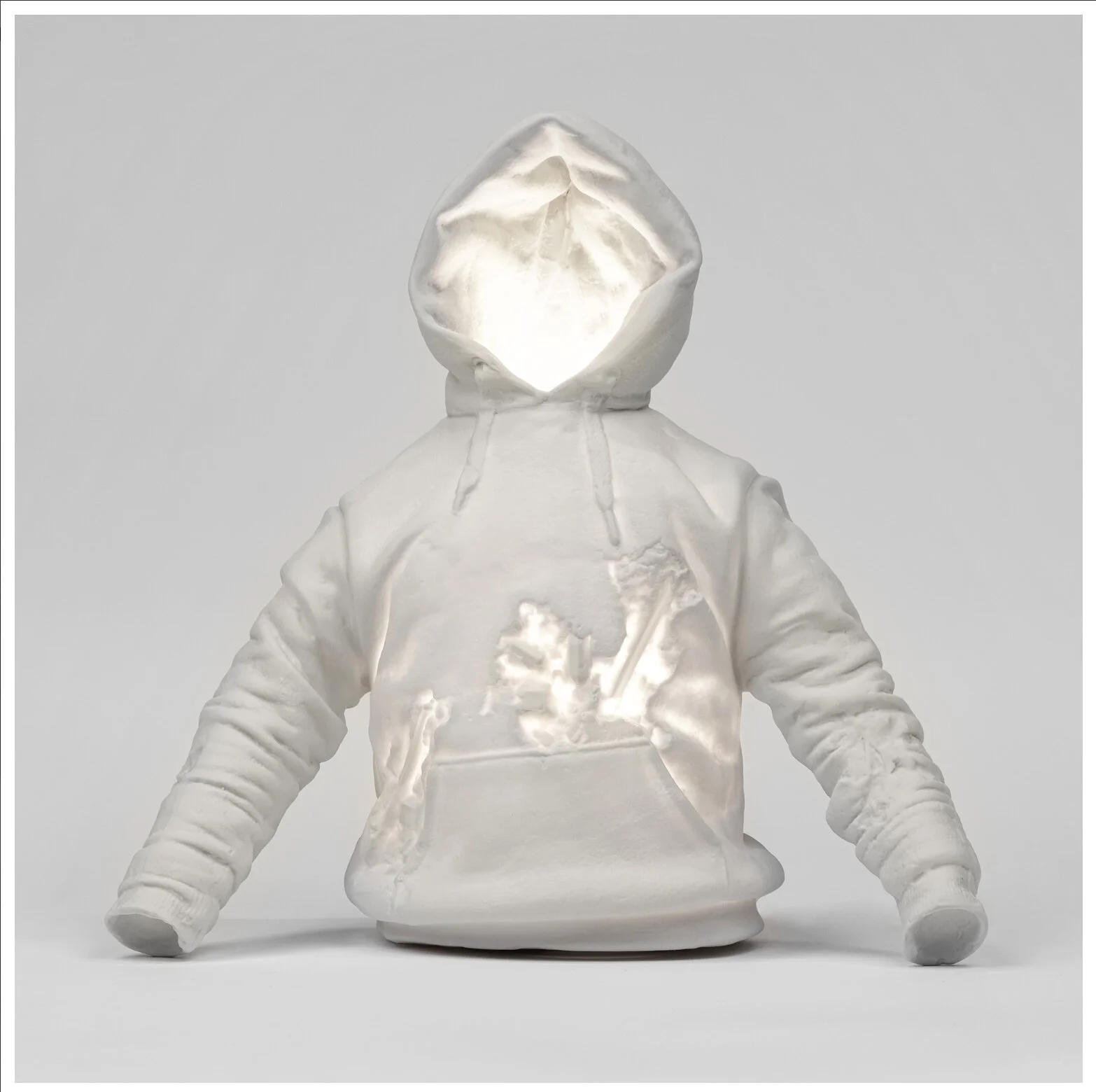 135.	Eroded Sweatshirt - Daniel Arsham
