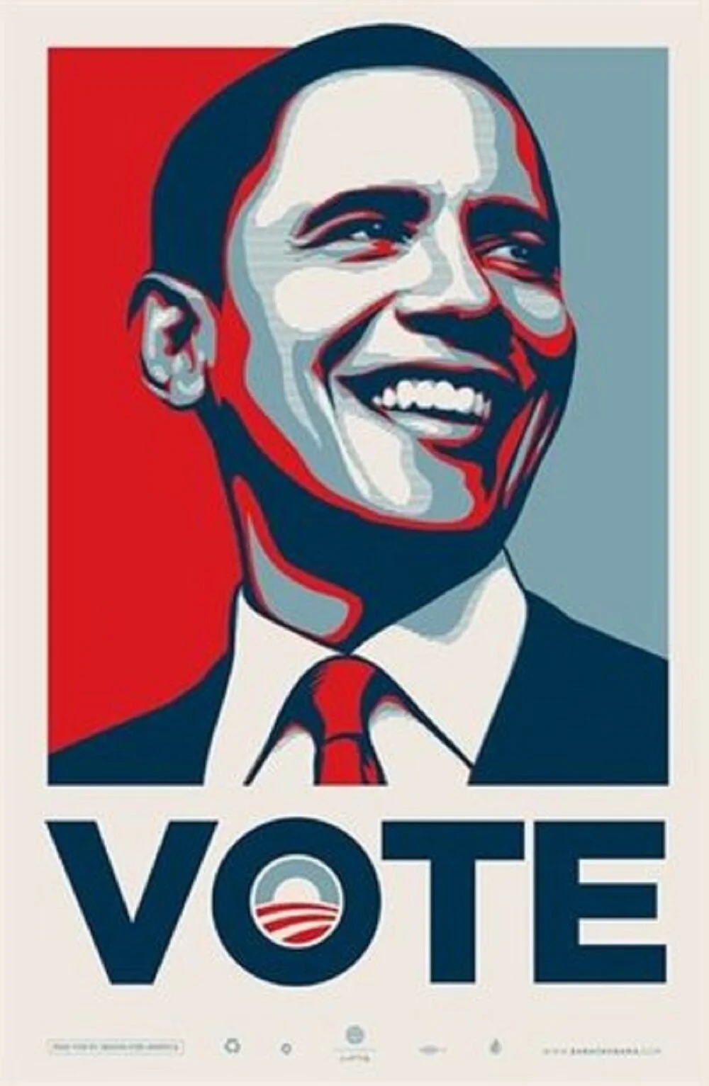74. Obama Vote - Shepard Fairey (Obey)