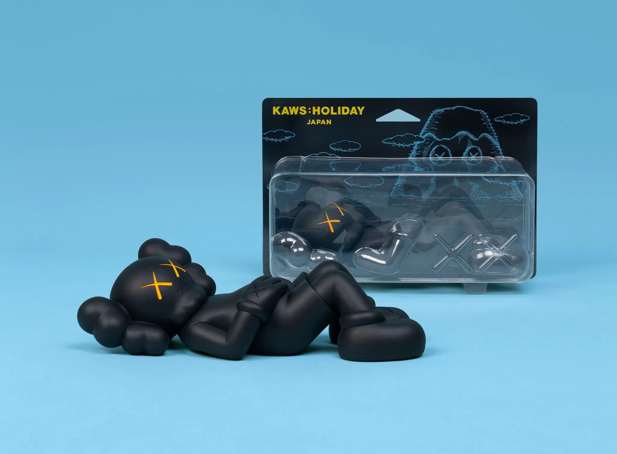 146.	Holiday Japan Black - Kaws