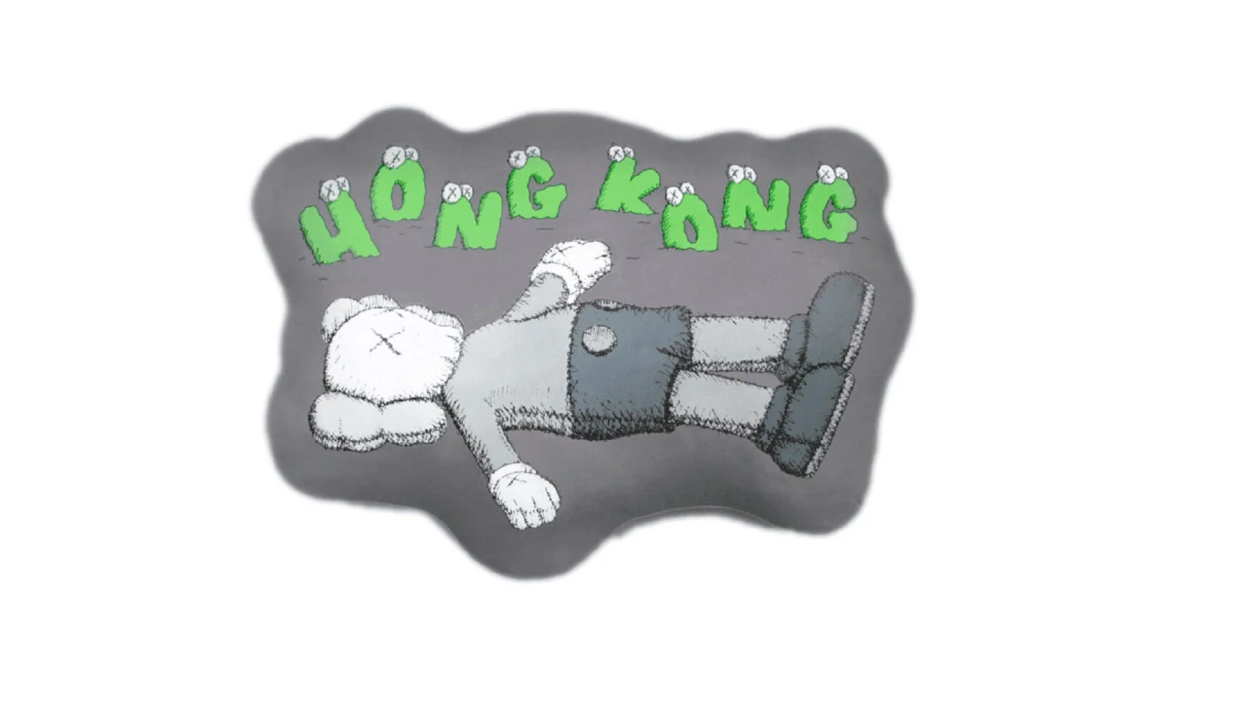 148.	Kaws HK Cushion - Kaws
