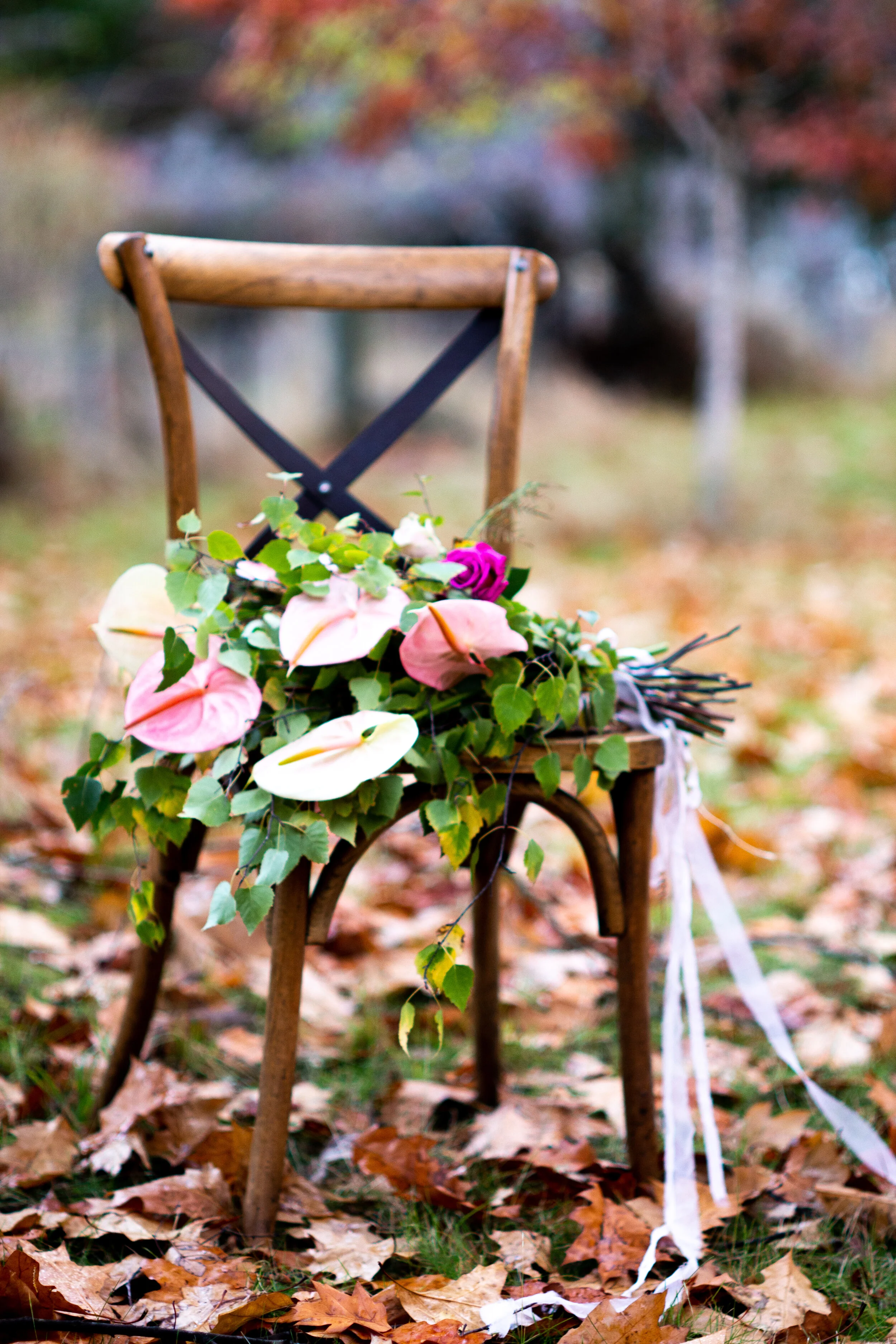 Outdoor Fall Wedding Props