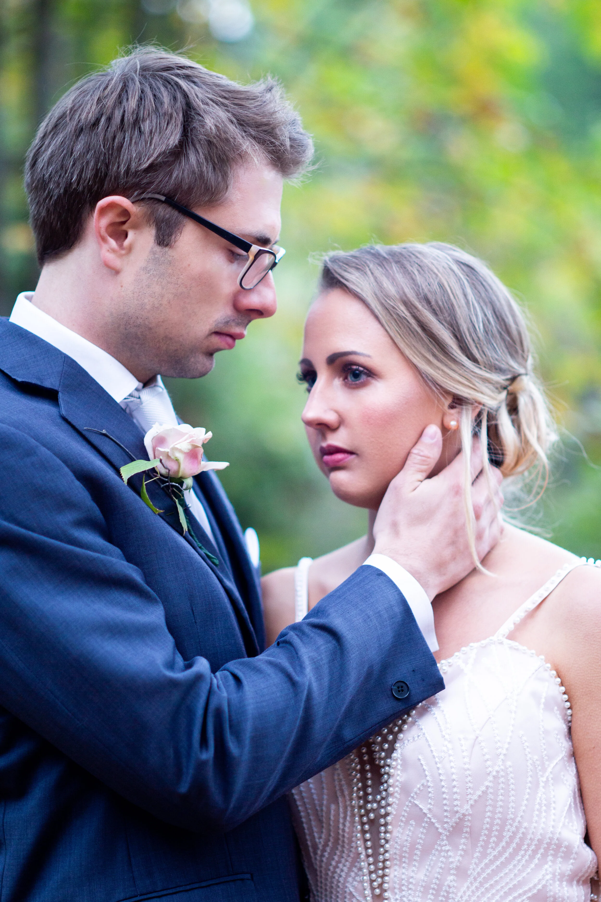 Whimsical Fall Bridal Portrait