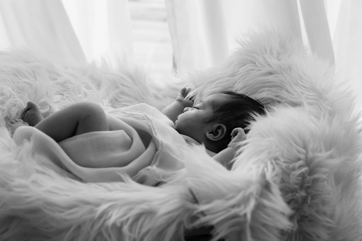 Natural Light Newborn Photography