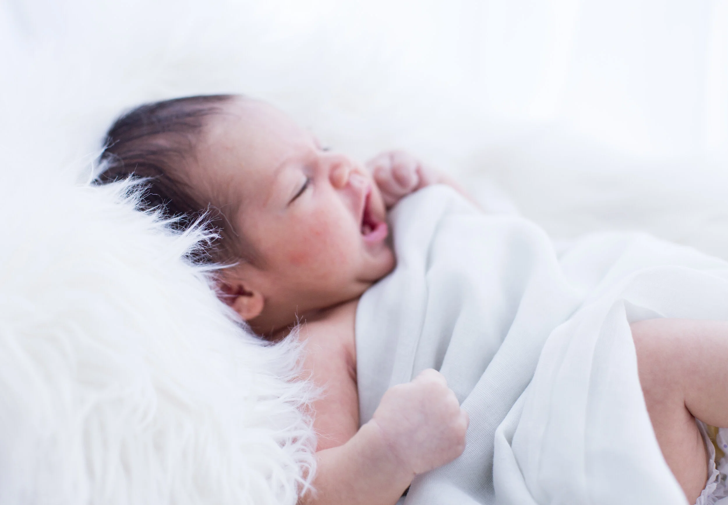 Newborn Yawn - Little Moments Queenstown, NZ