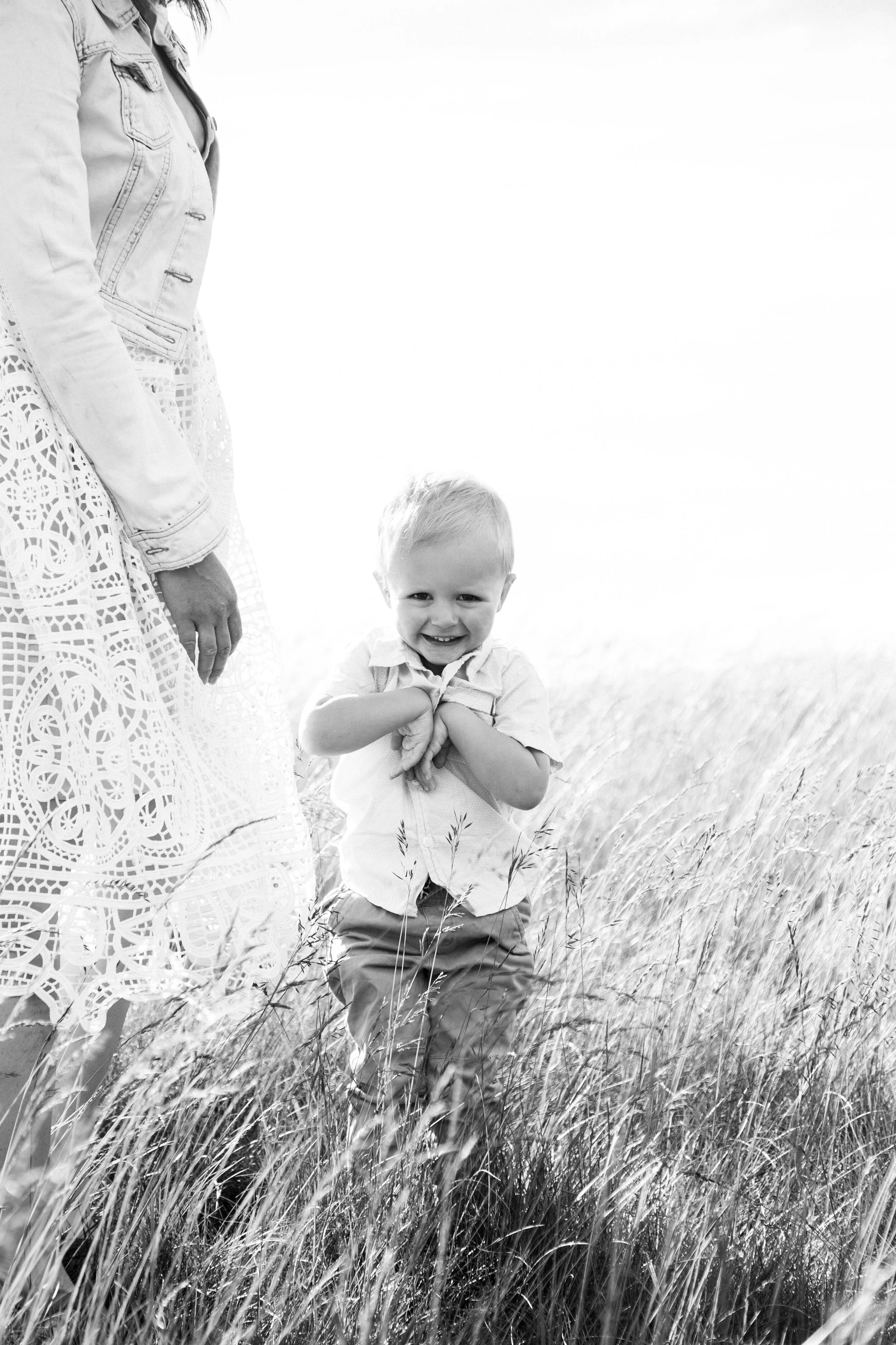 Cheekiest family session