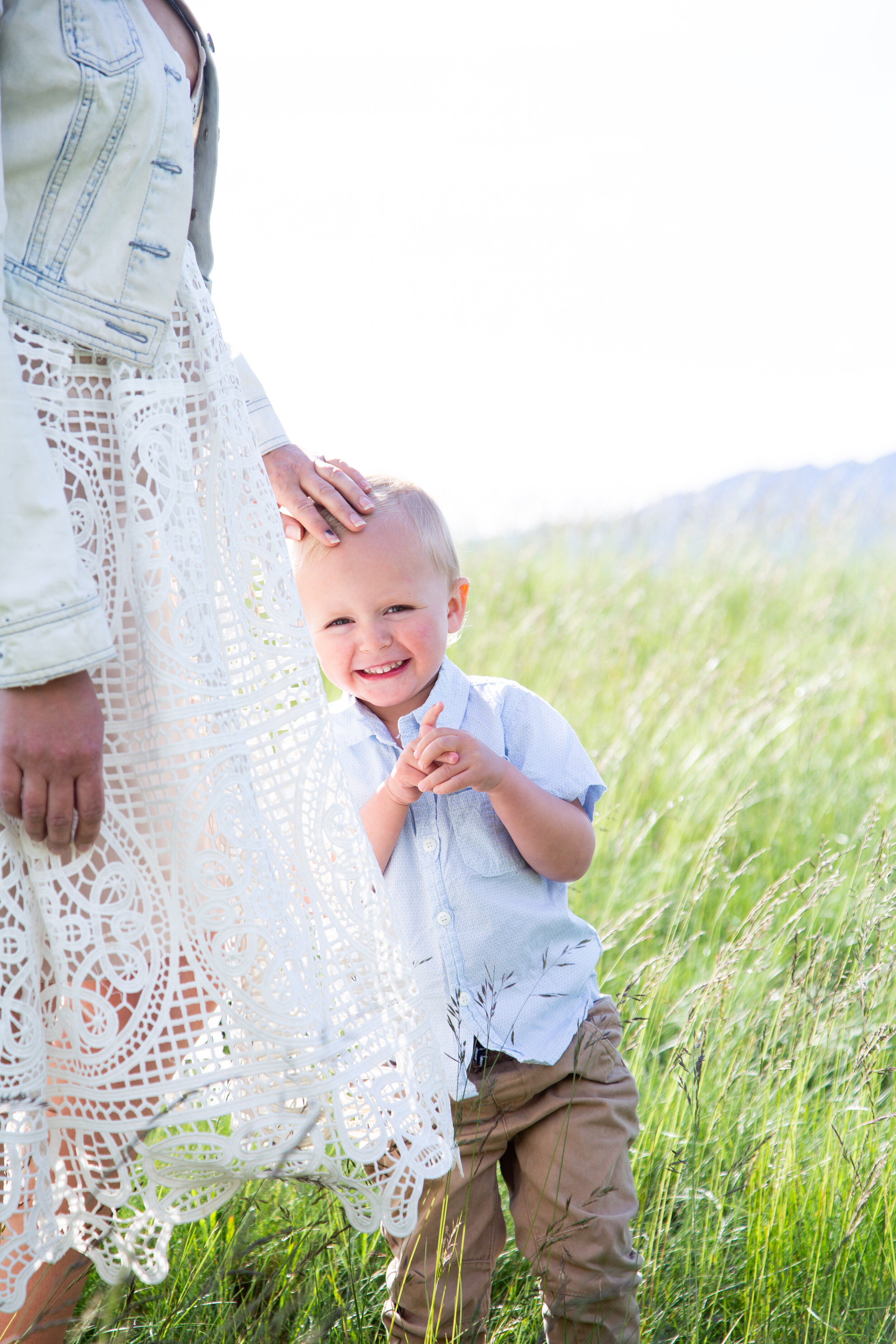 smiley family portraits