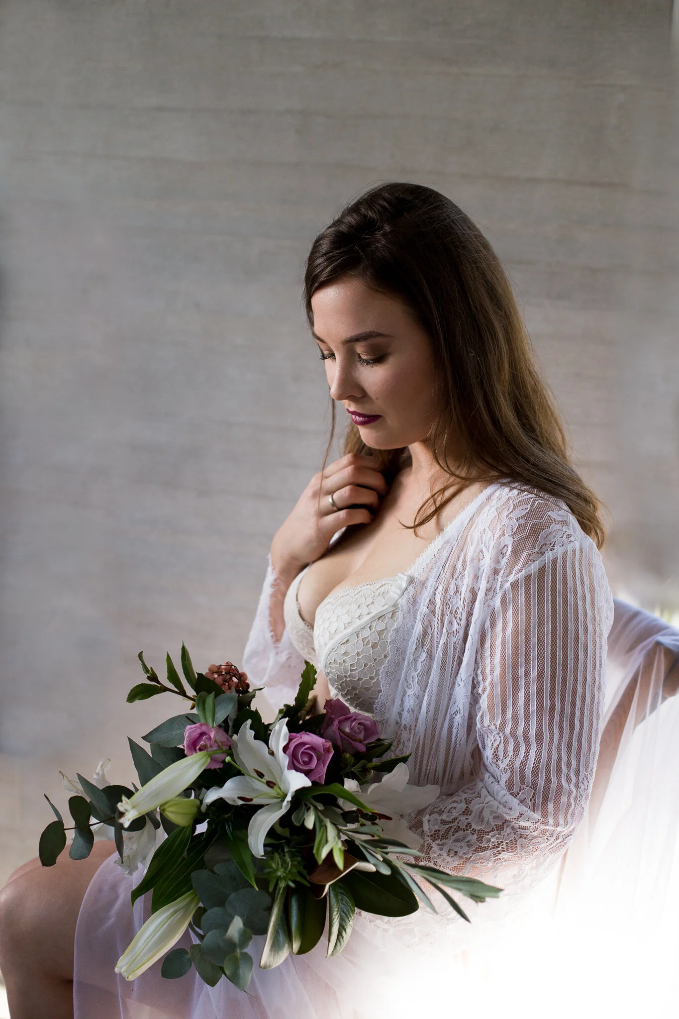 Light-filled boudoir photography NZ