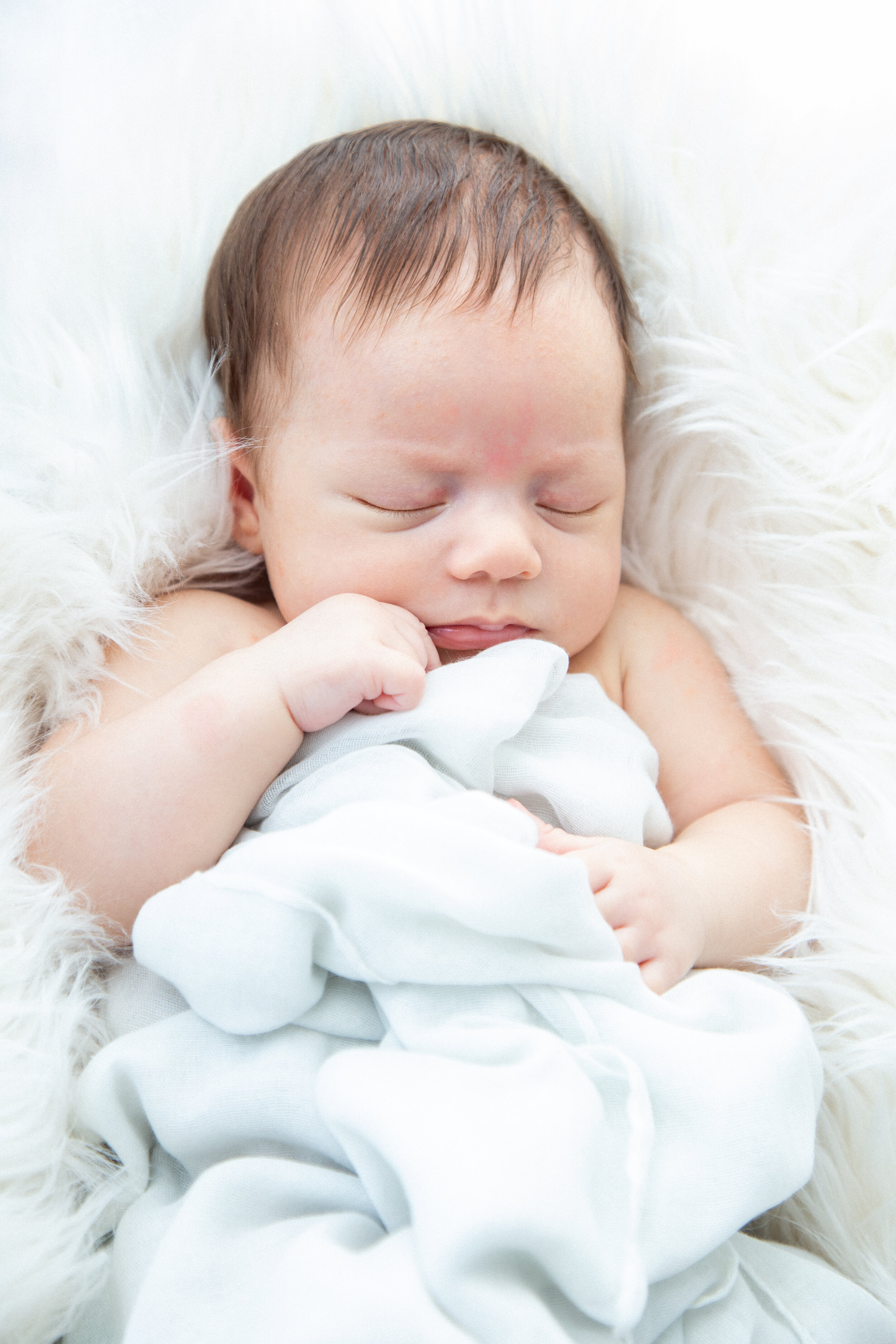 adorable newborn baby