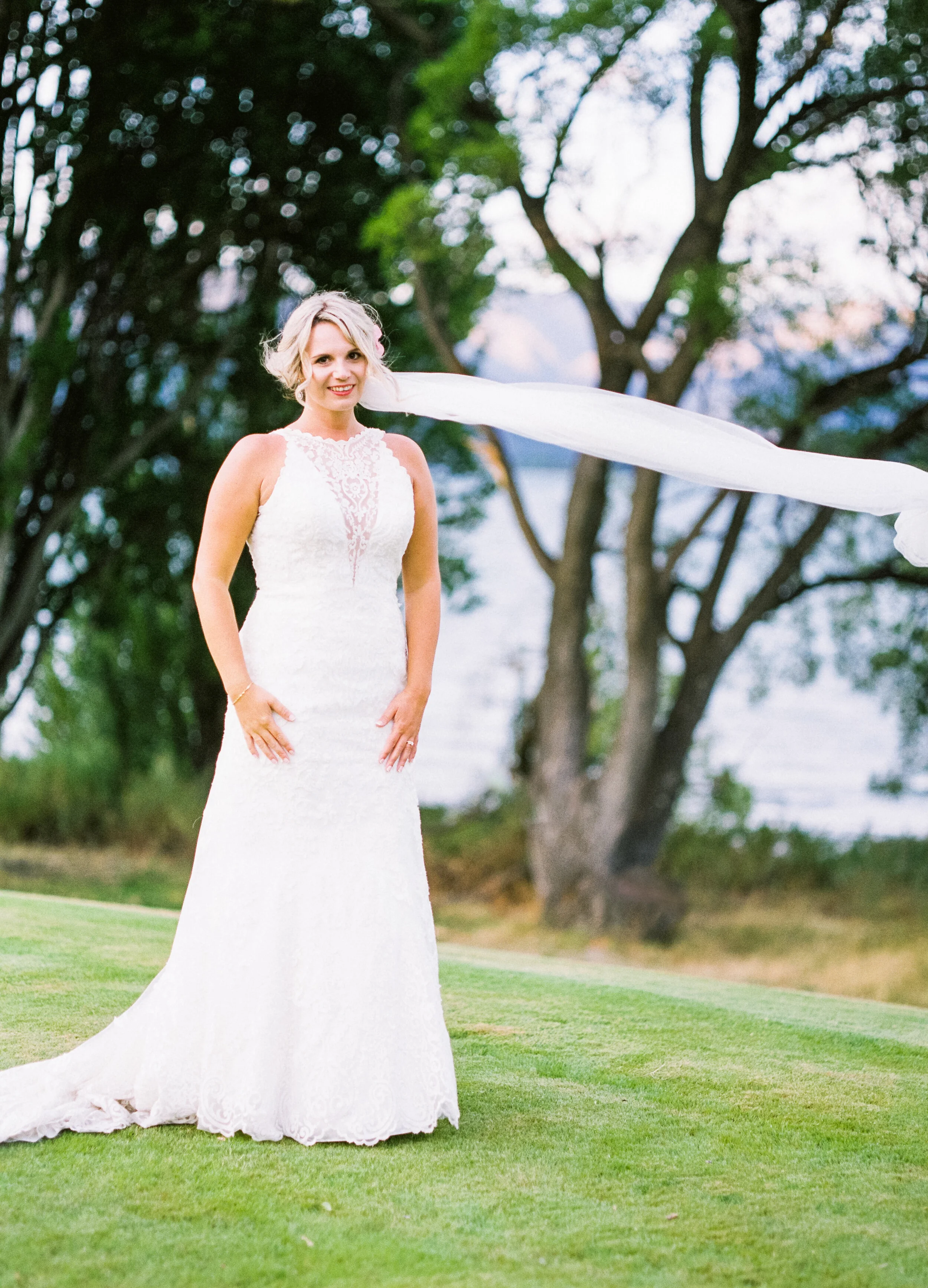 Bridal portrait - veil