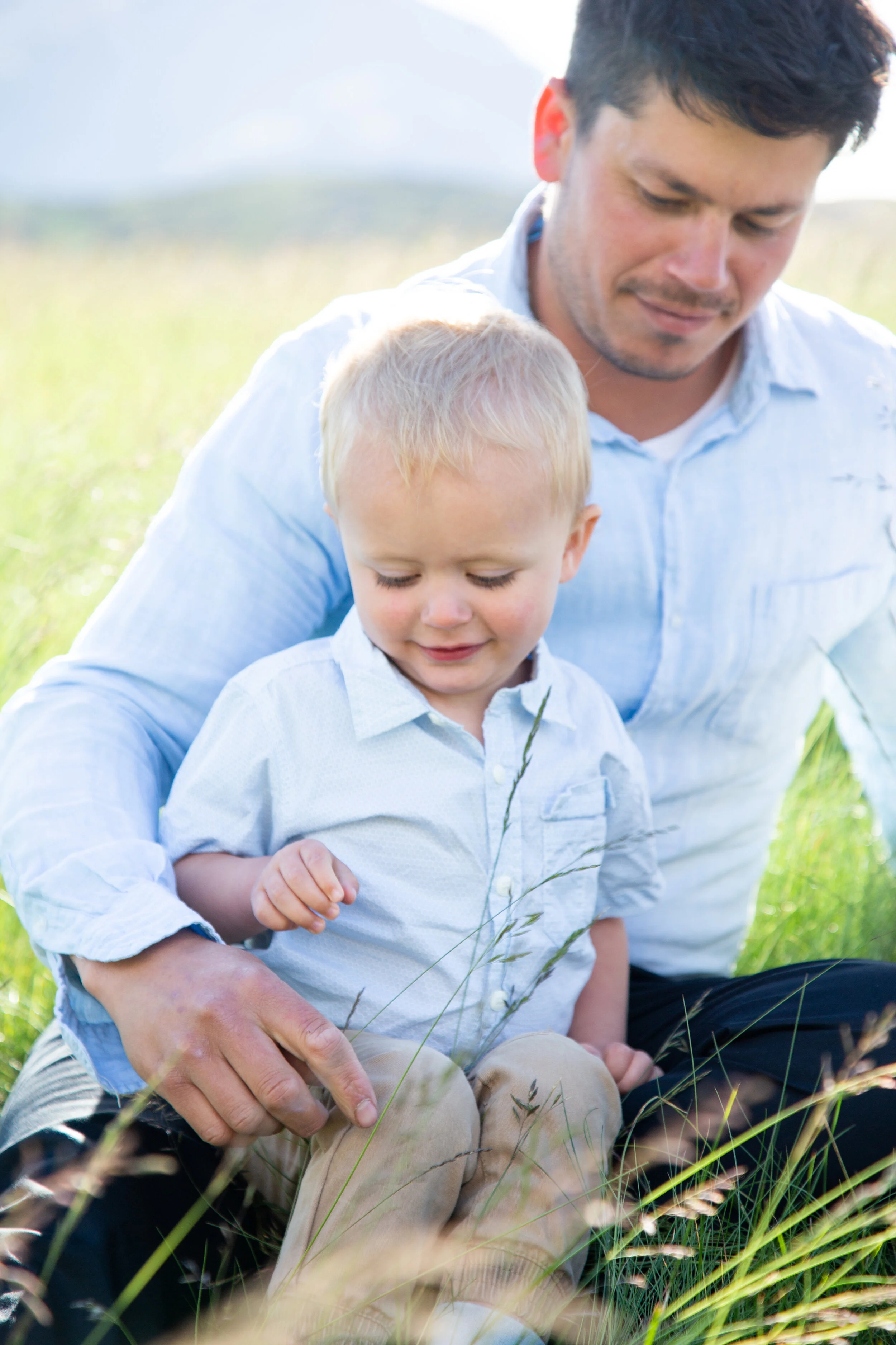 father and son portraits