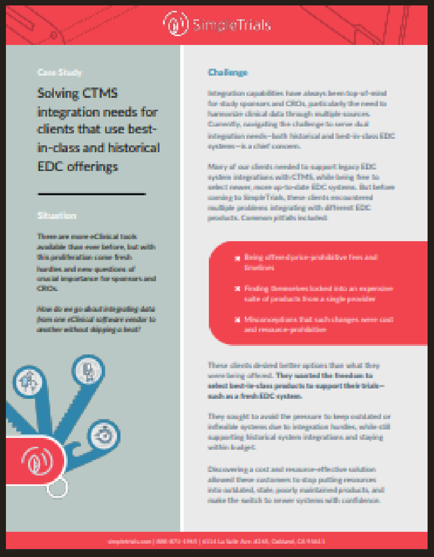 Solving CTMS Integration Needs