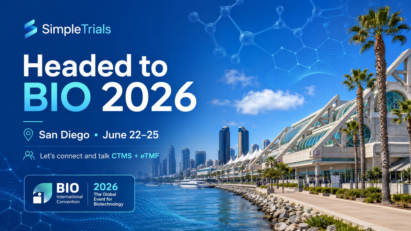 Meet SimpleTrials at BIO International 2026