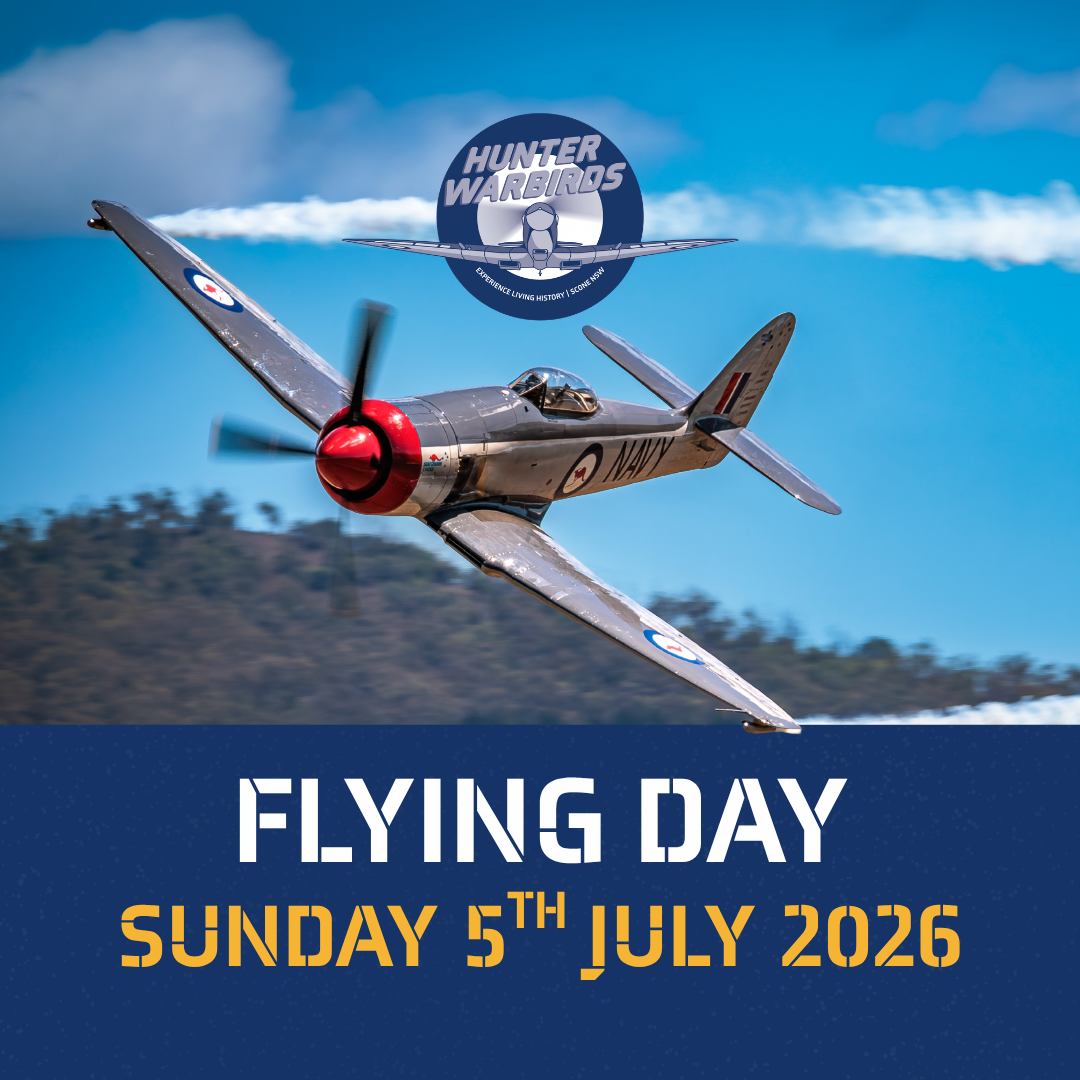 Hunter Warbirds Flying Day
