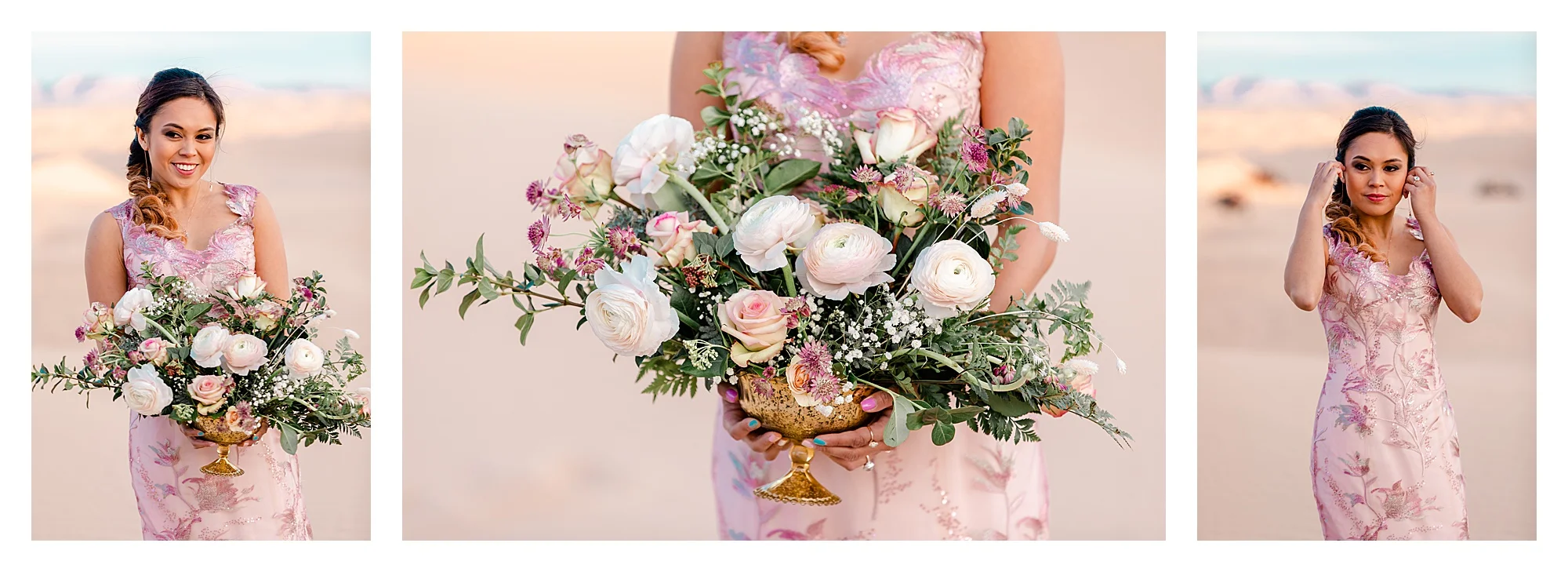 Sand Dunes Bridal Shoot Southern California Wedding Elopement Elope