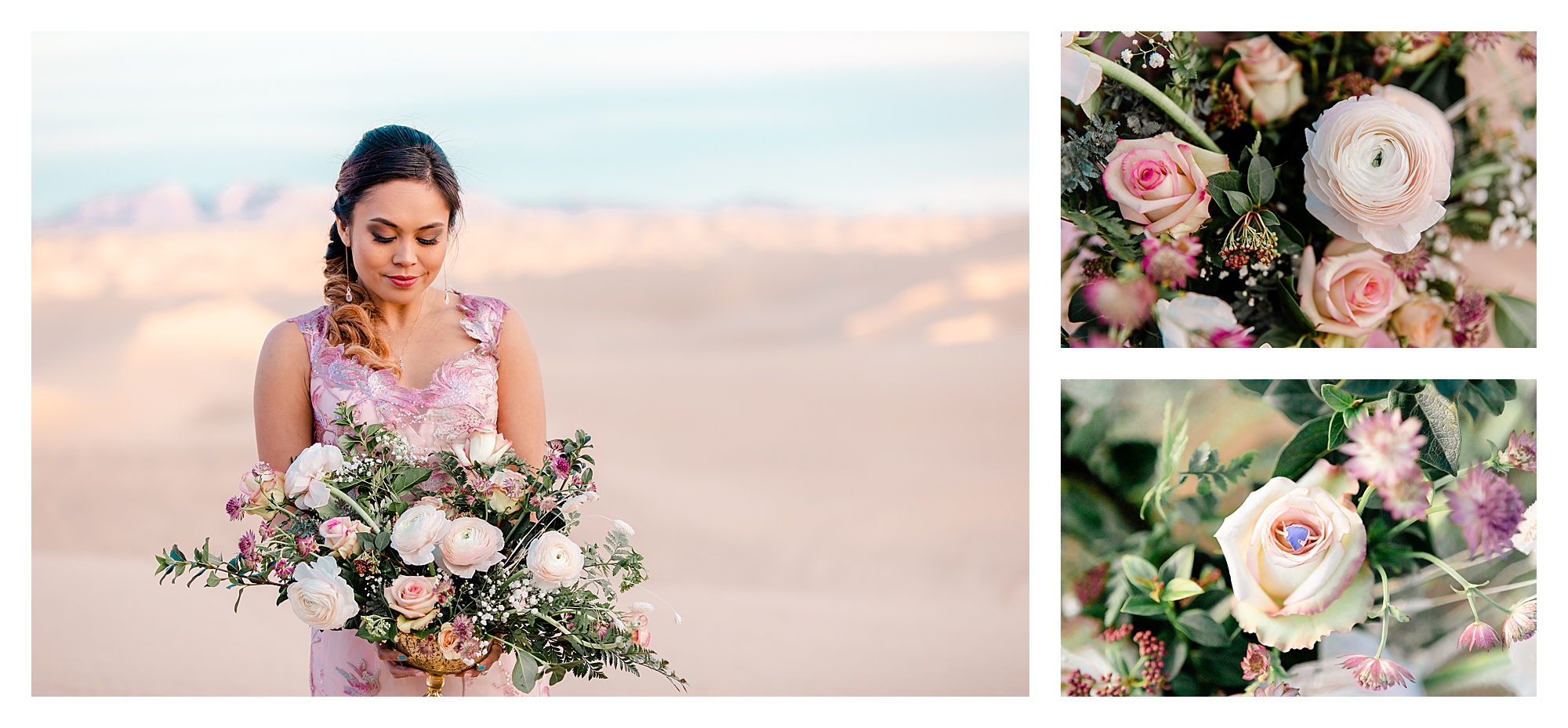 Sand Dunes Bridal Shoot Southern California Wedding Elopement Elope