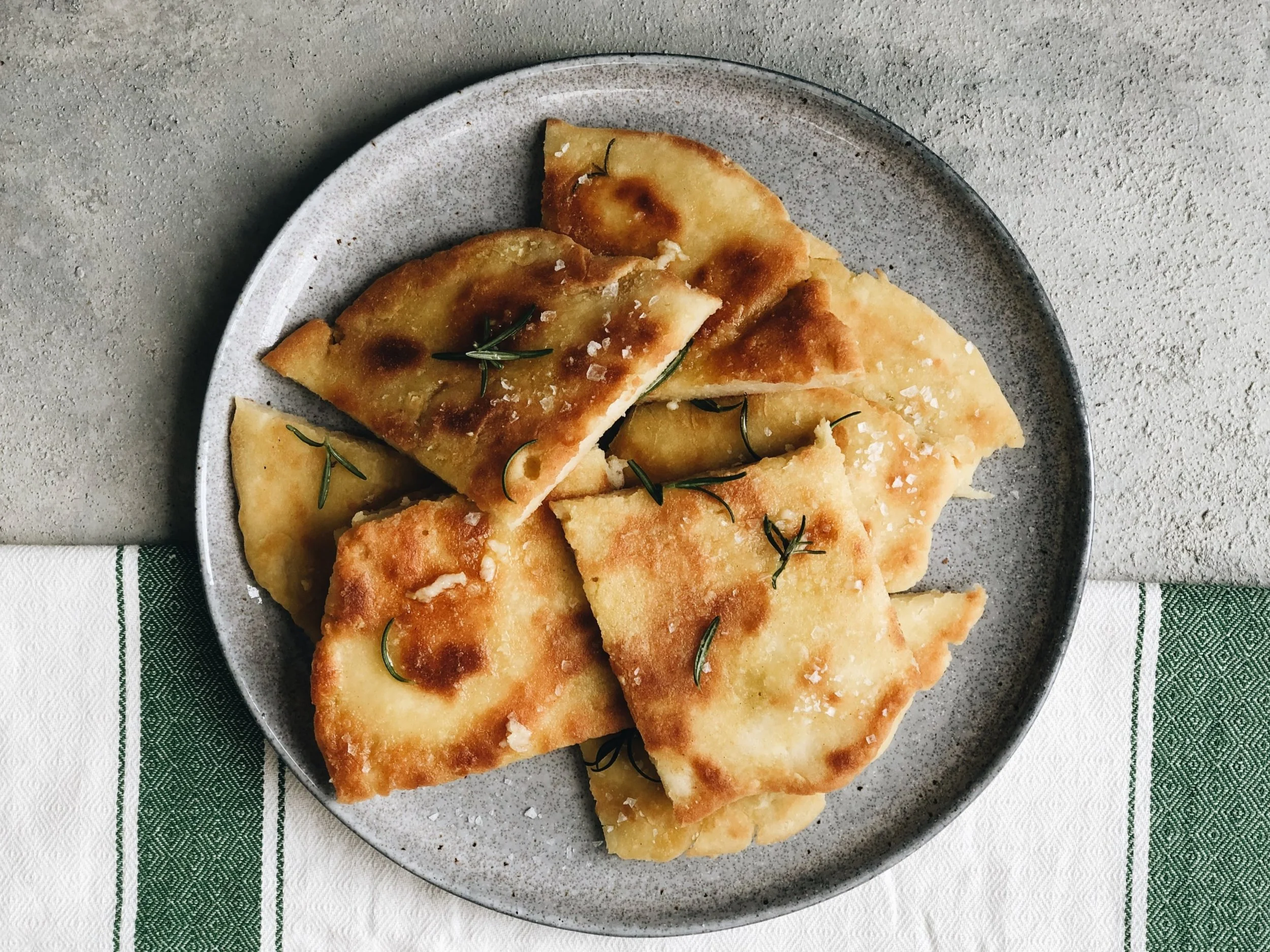garlic flatbread recipe vegan