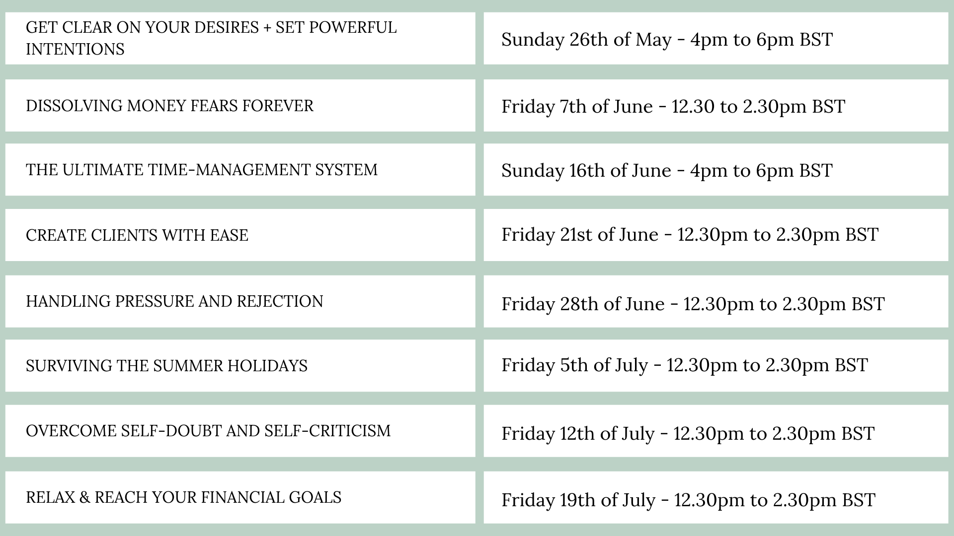 Prosperous mums programme schedule.png