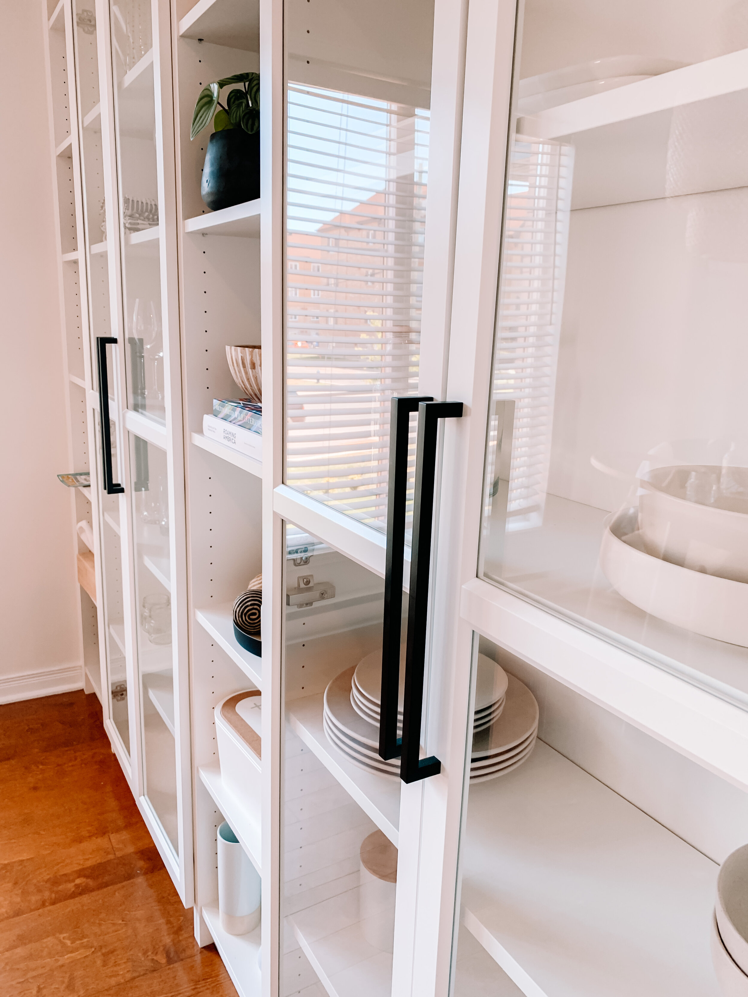 Amazon handles - DIY built-ins IKEA Billy Bookcase Hack