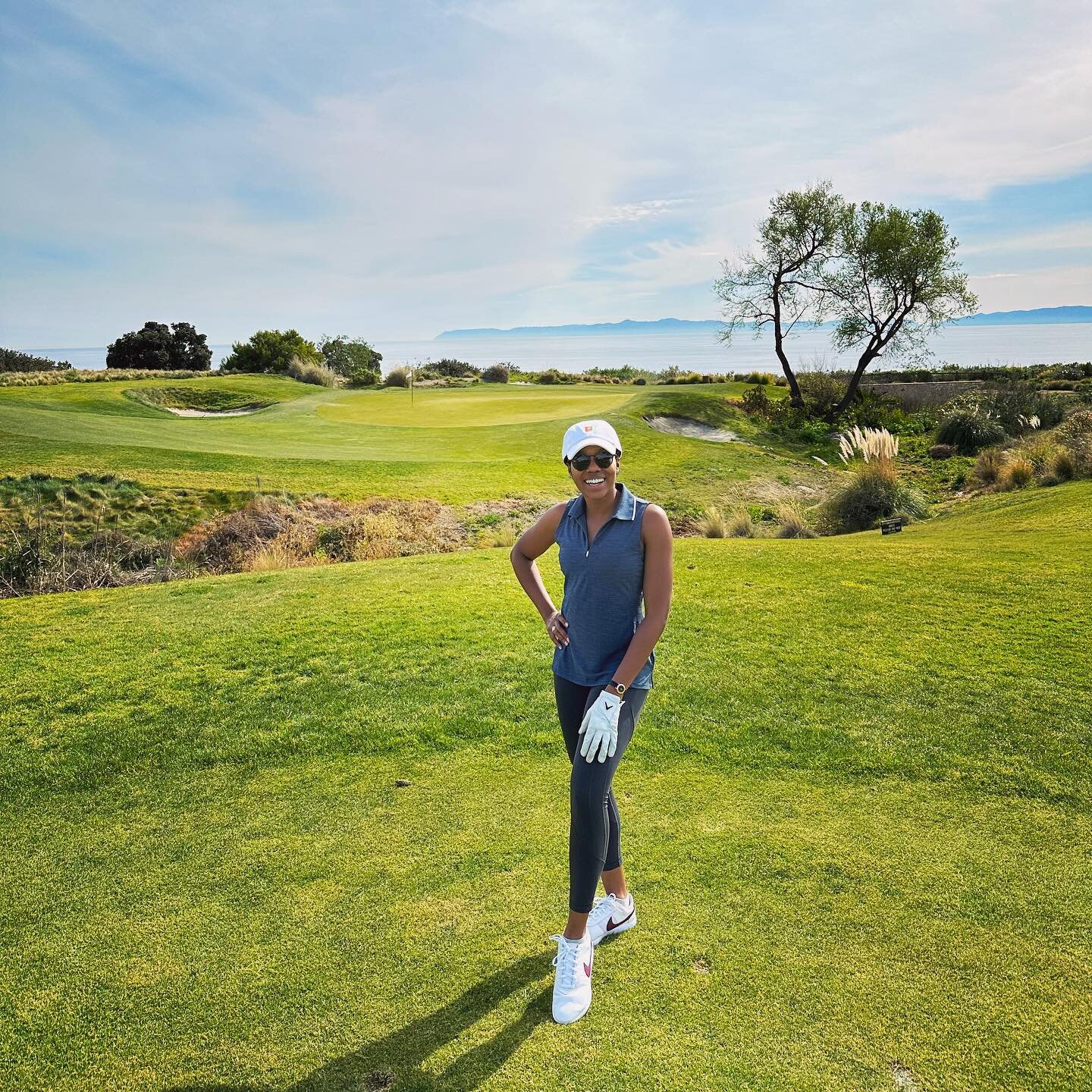 Birds, bogeys, and the most beautiful views of SoCal, Catalina and beyond. Feeling lucky, lucky, lucky. 🙏🏽☺️⛳️