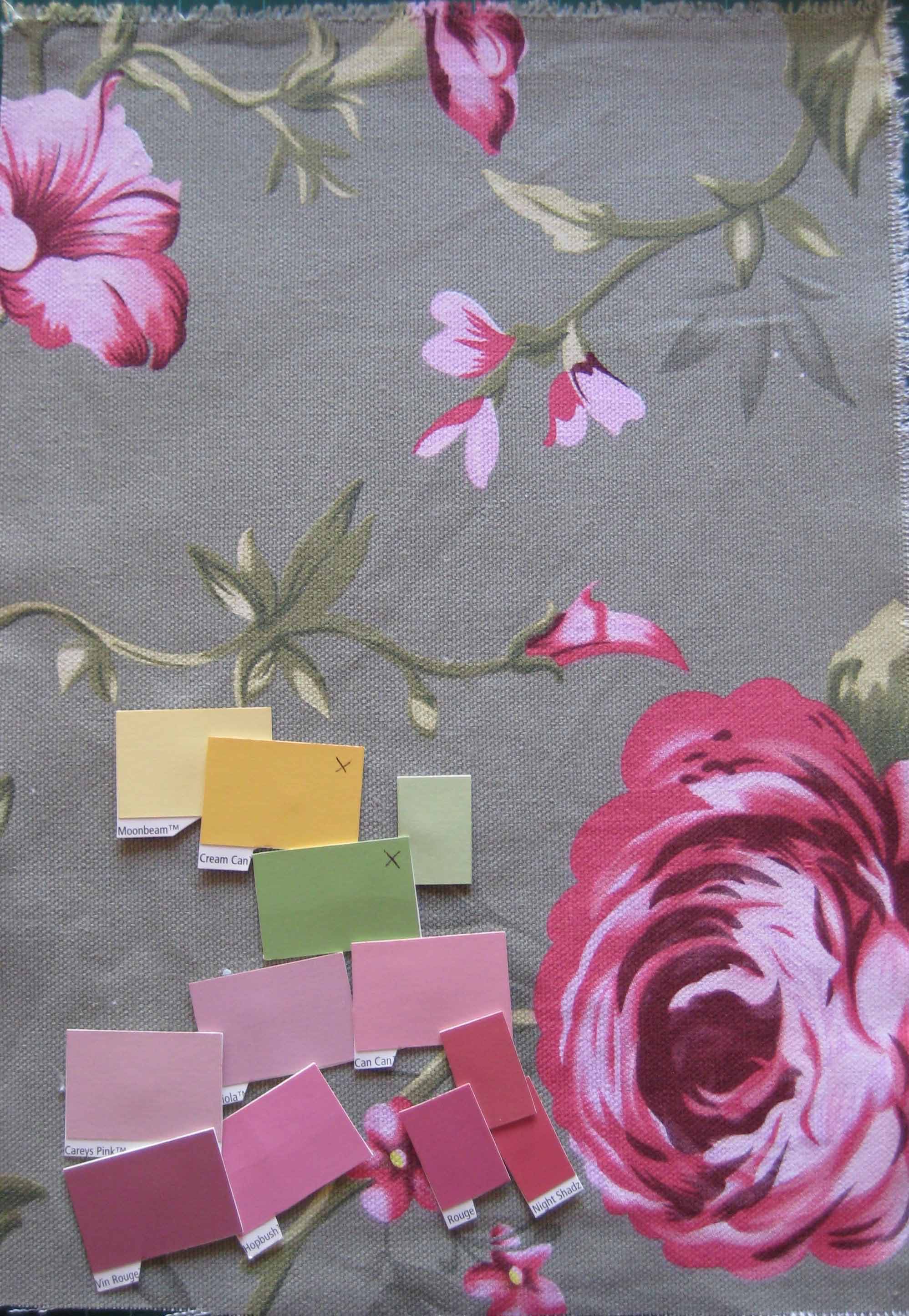  Flora’s Bedroom colour palette 
