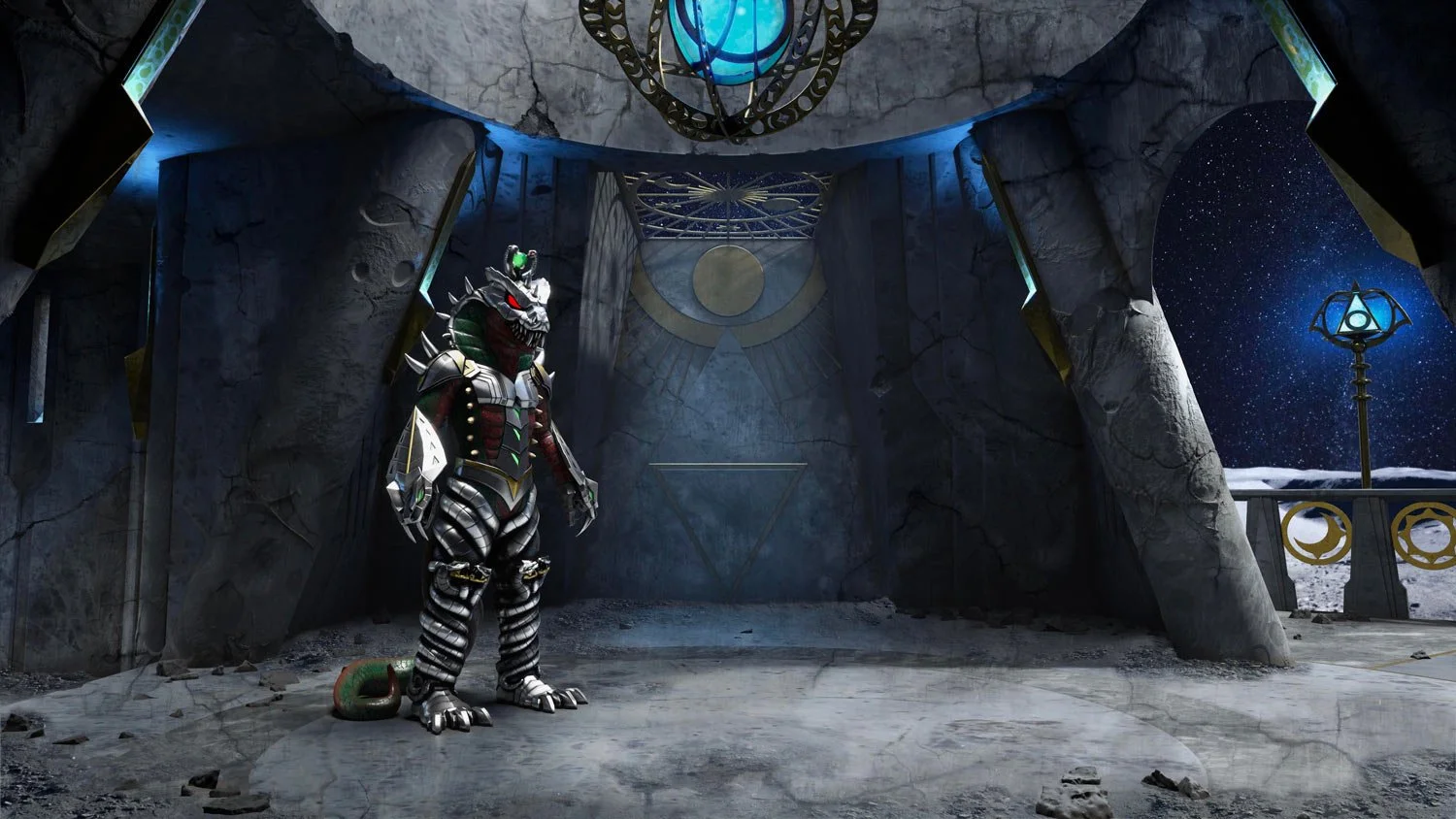 Robo Rita's Moonbase Palace -  Set interior concept