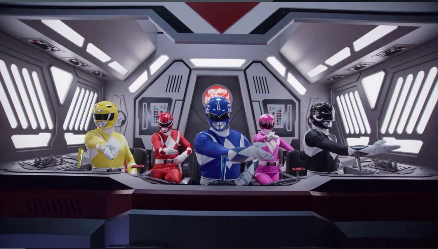 Dino Megazord Cockpit - Cast image