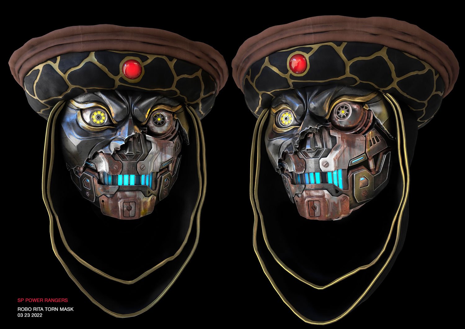 Robo Rita's Mask - Concept