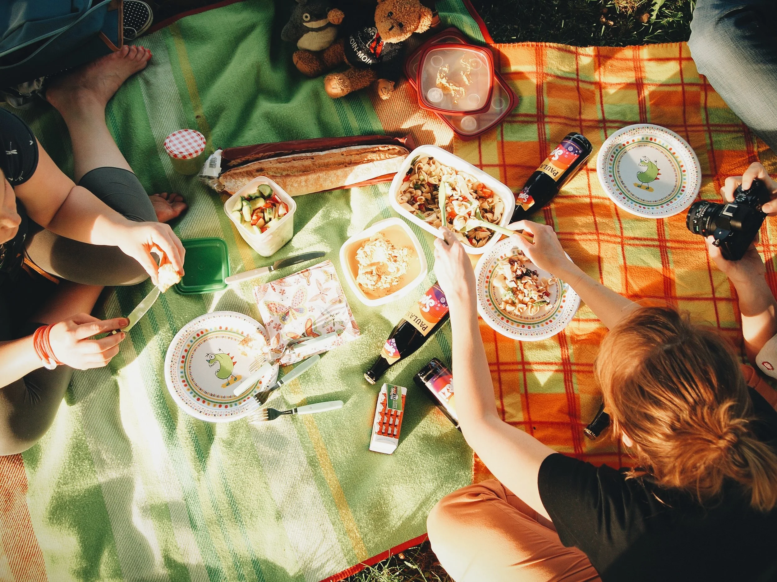Picknick: Der beste Nudelsalat im Münchner Rosengarten