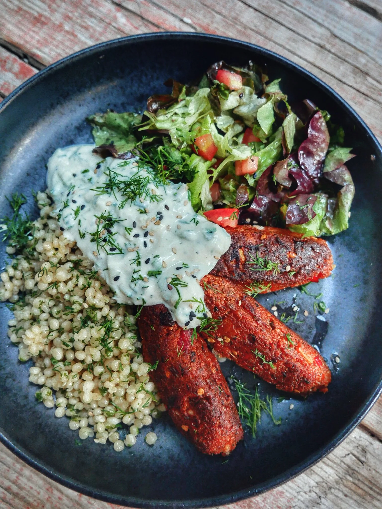 Vegane Tofu Köfte 