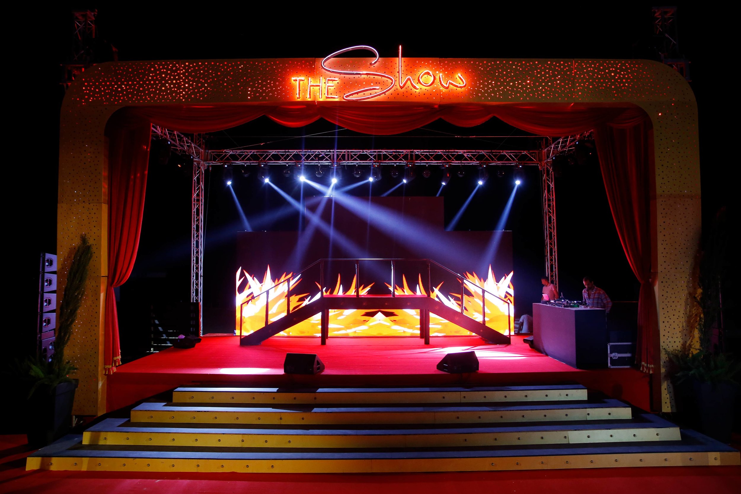  The show Party by Byganz events in north coast egypt 