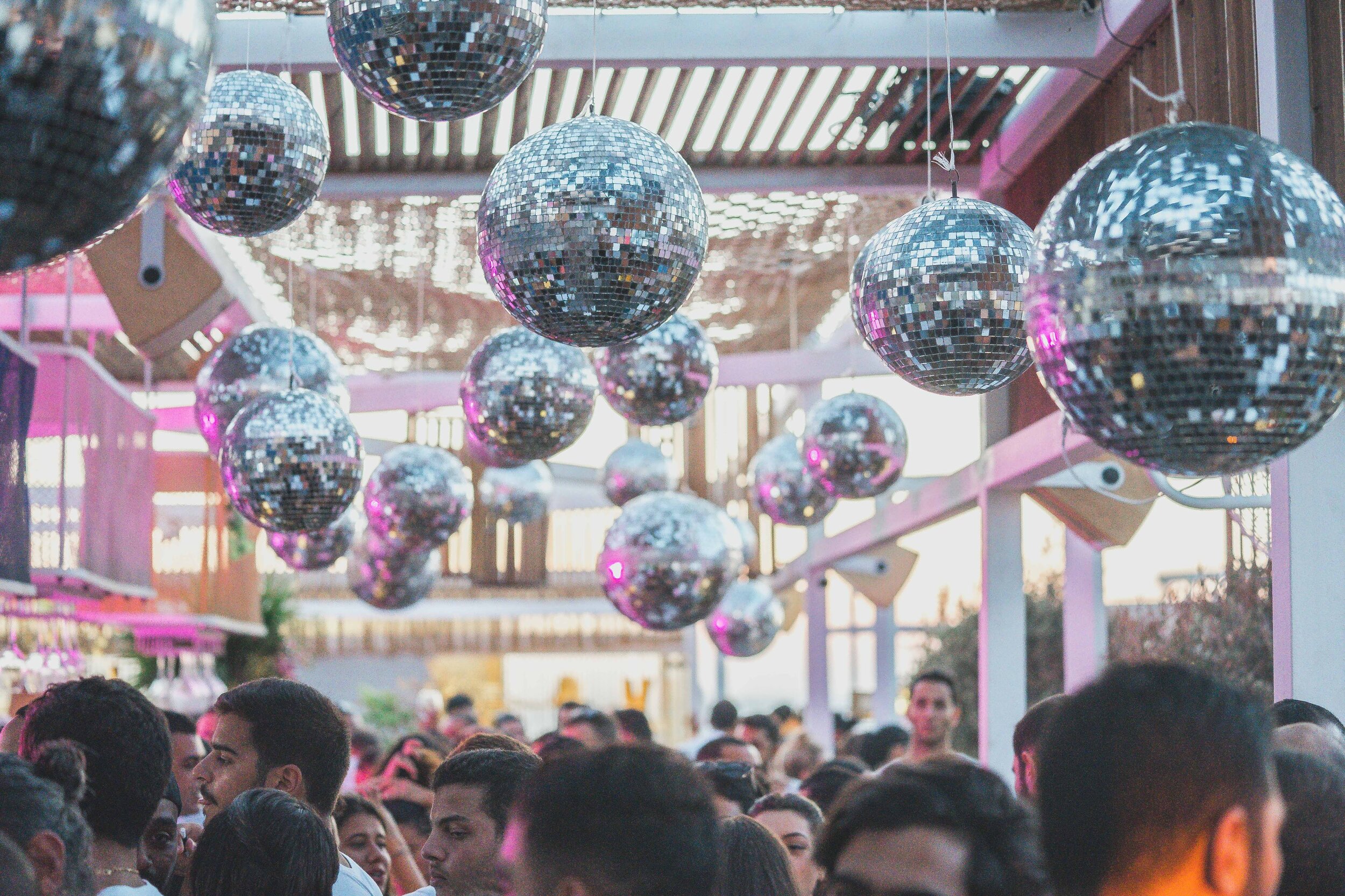  Disco Balls at  Disco Fel 90’s North Coast Byganz  