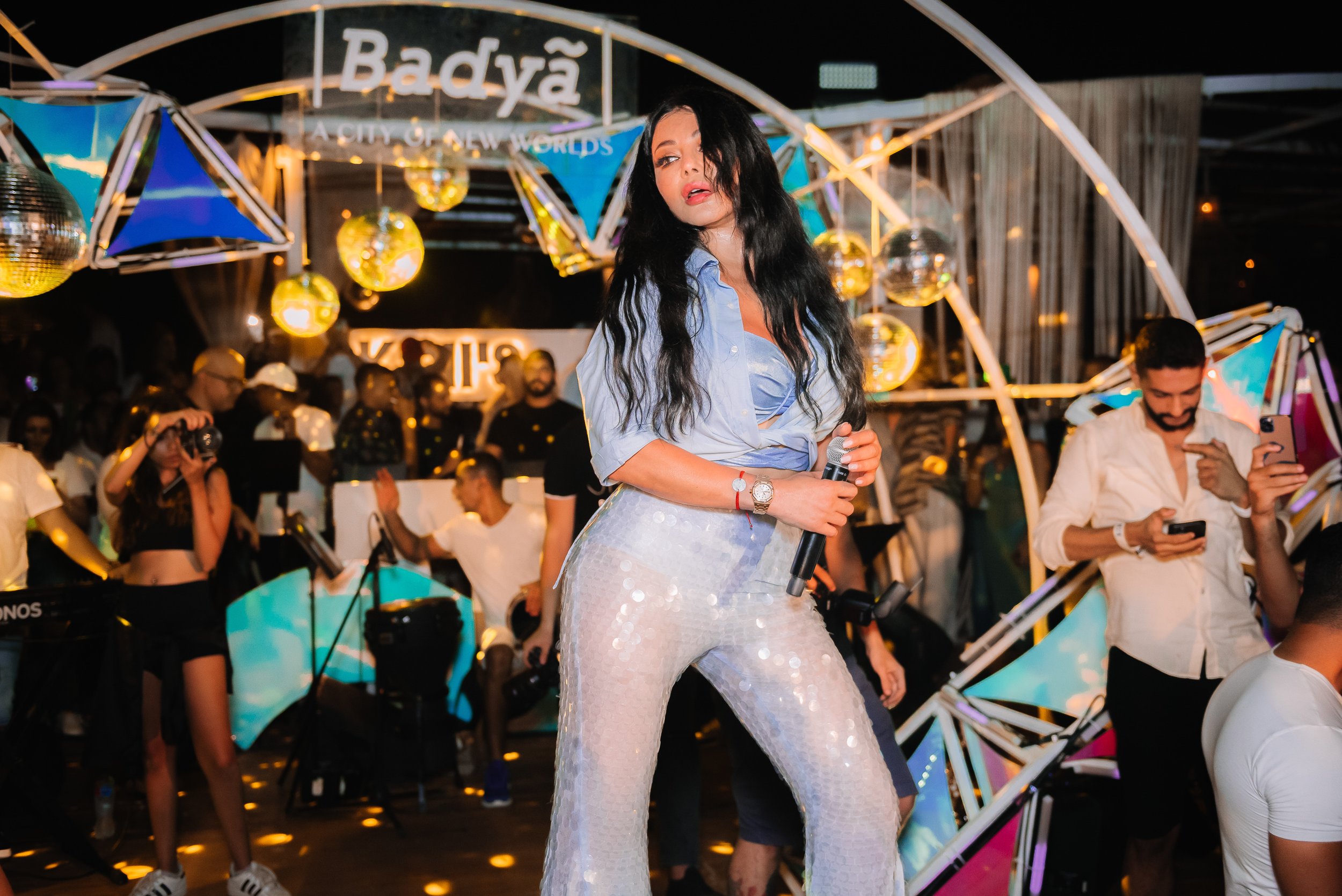  Haifa Wehbe  Disco Fel 90’s North Coast Byganz parties in Egypt 