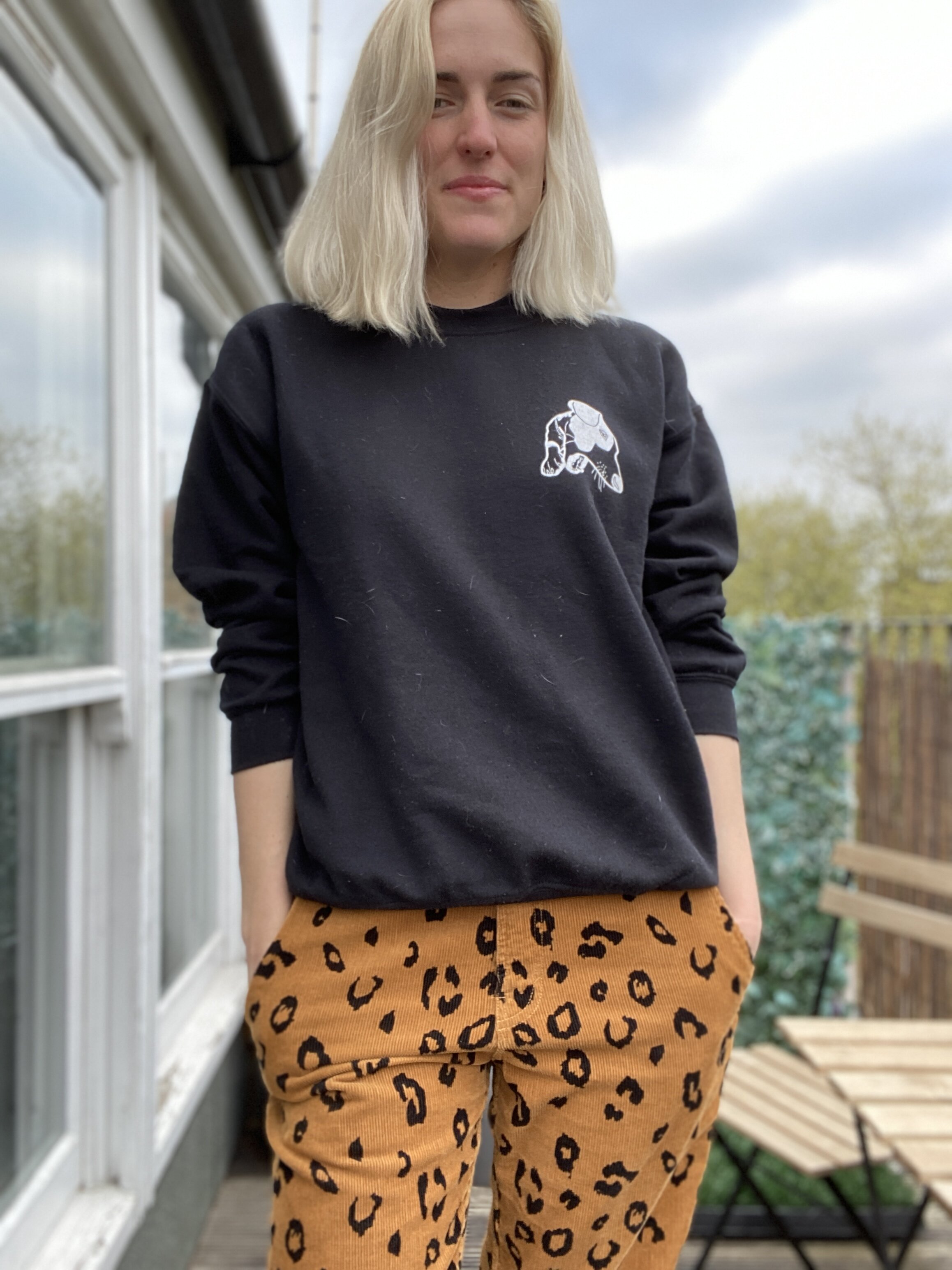 Mighty Mars crew neck jumper 