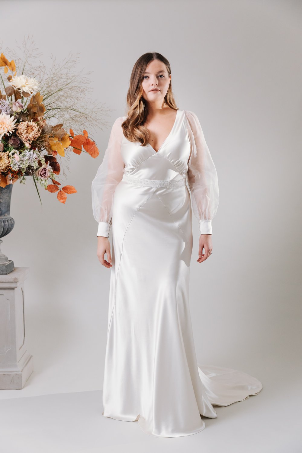 Kate Beaumont Viola sleeved bias cut wedding gown 19.jpg