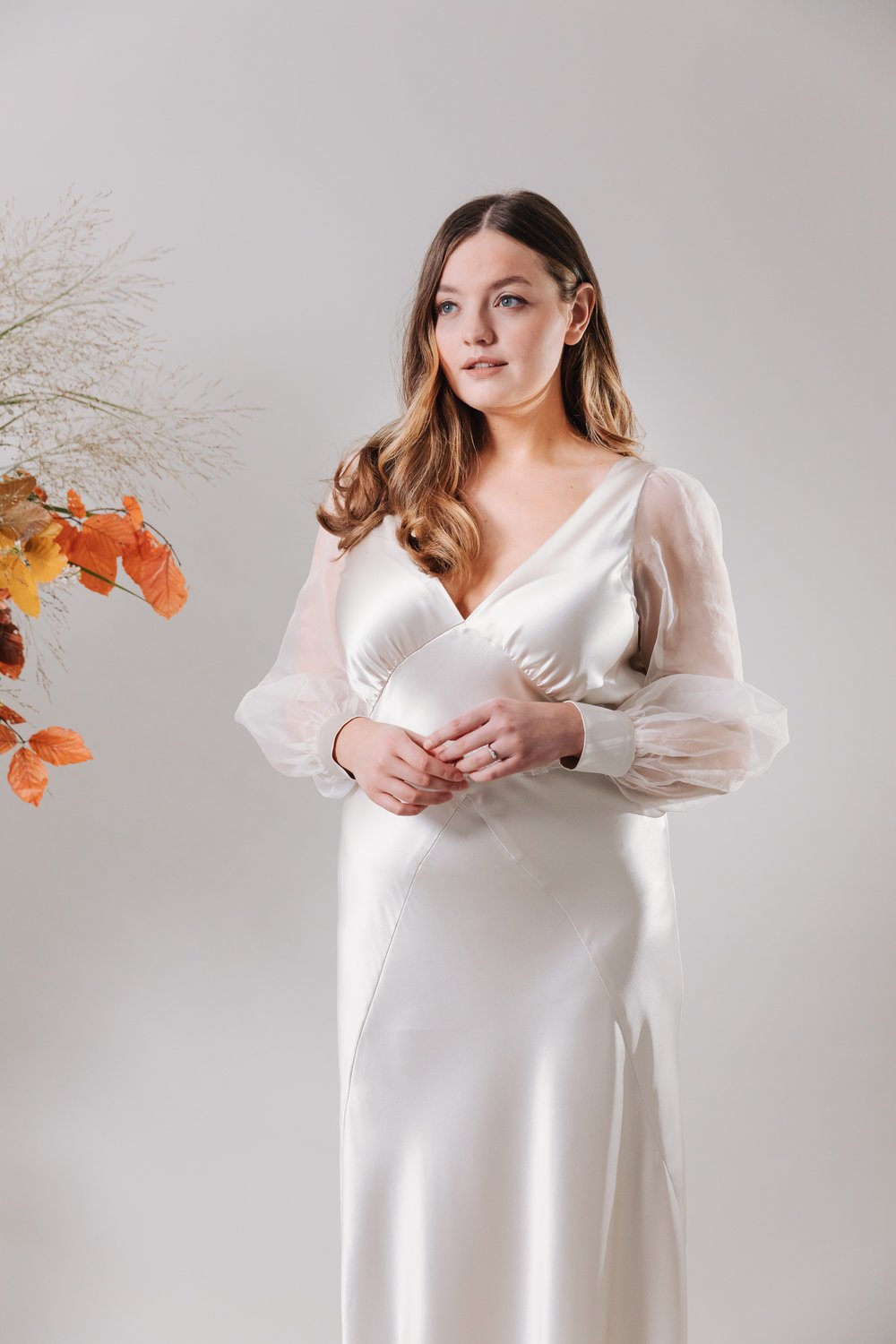 Kate Beaumont Viola sleeved bias cut wedding gown 24.jpg