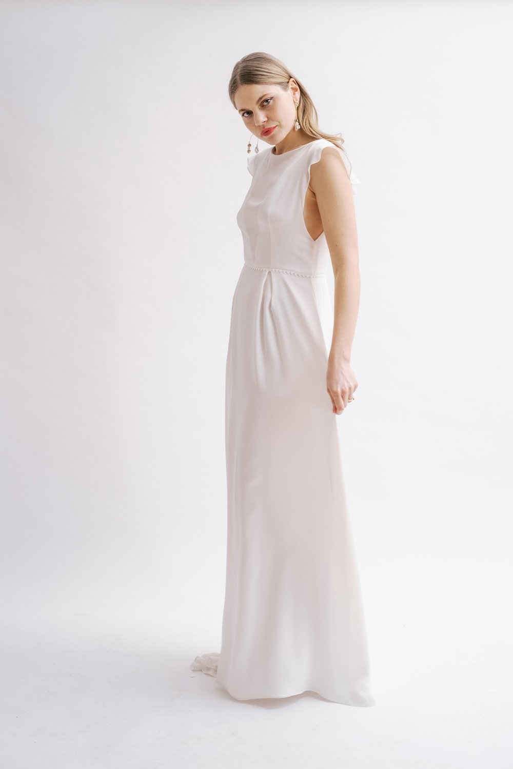 Agapanthus modern silk wedding gown Kate Beaumont Sheffield 5.jpg