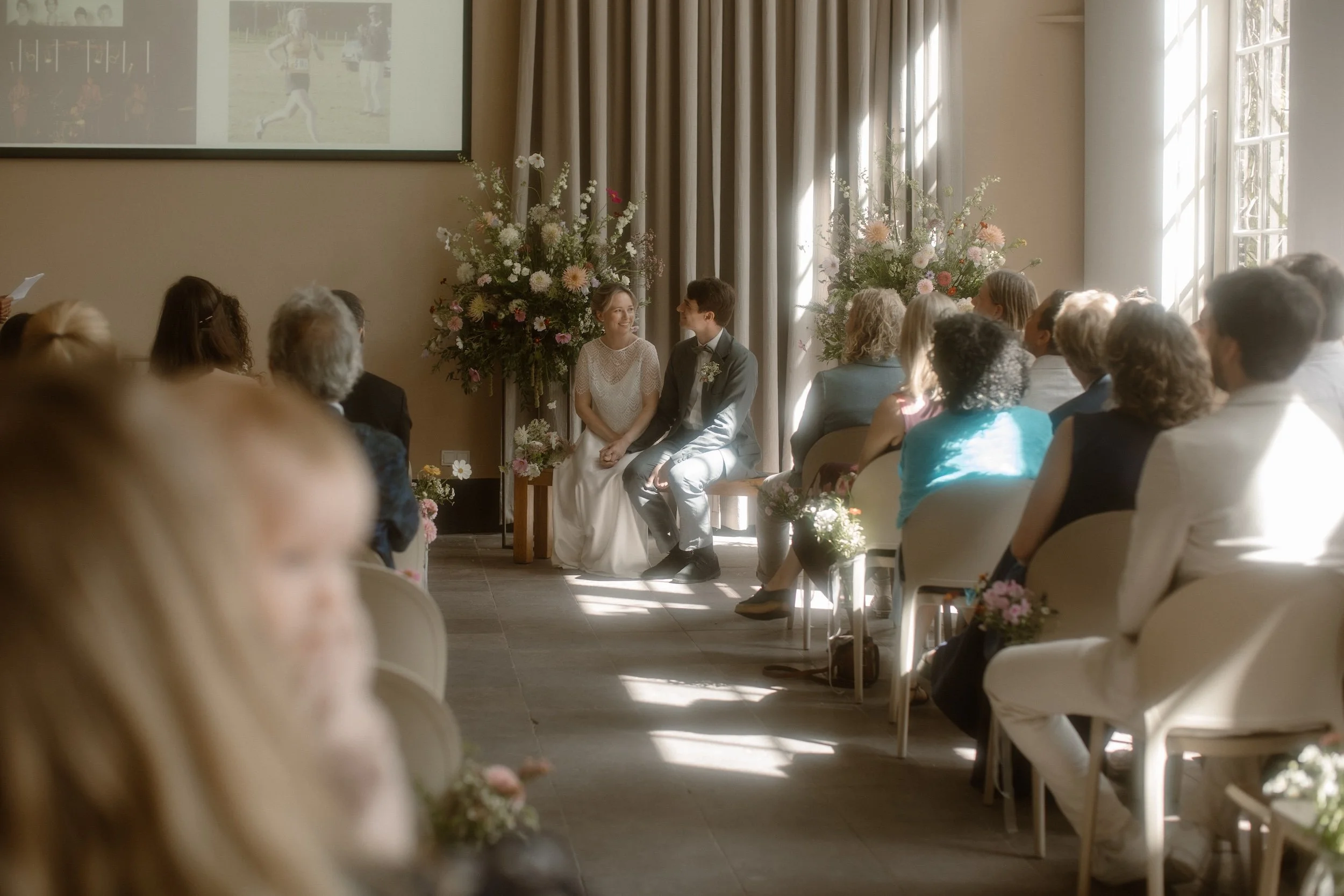 Real Kate Beaumont bride Hermaleigh silk slip wedding dress lace bridal top by Carol Eijck Photography-31.jpg