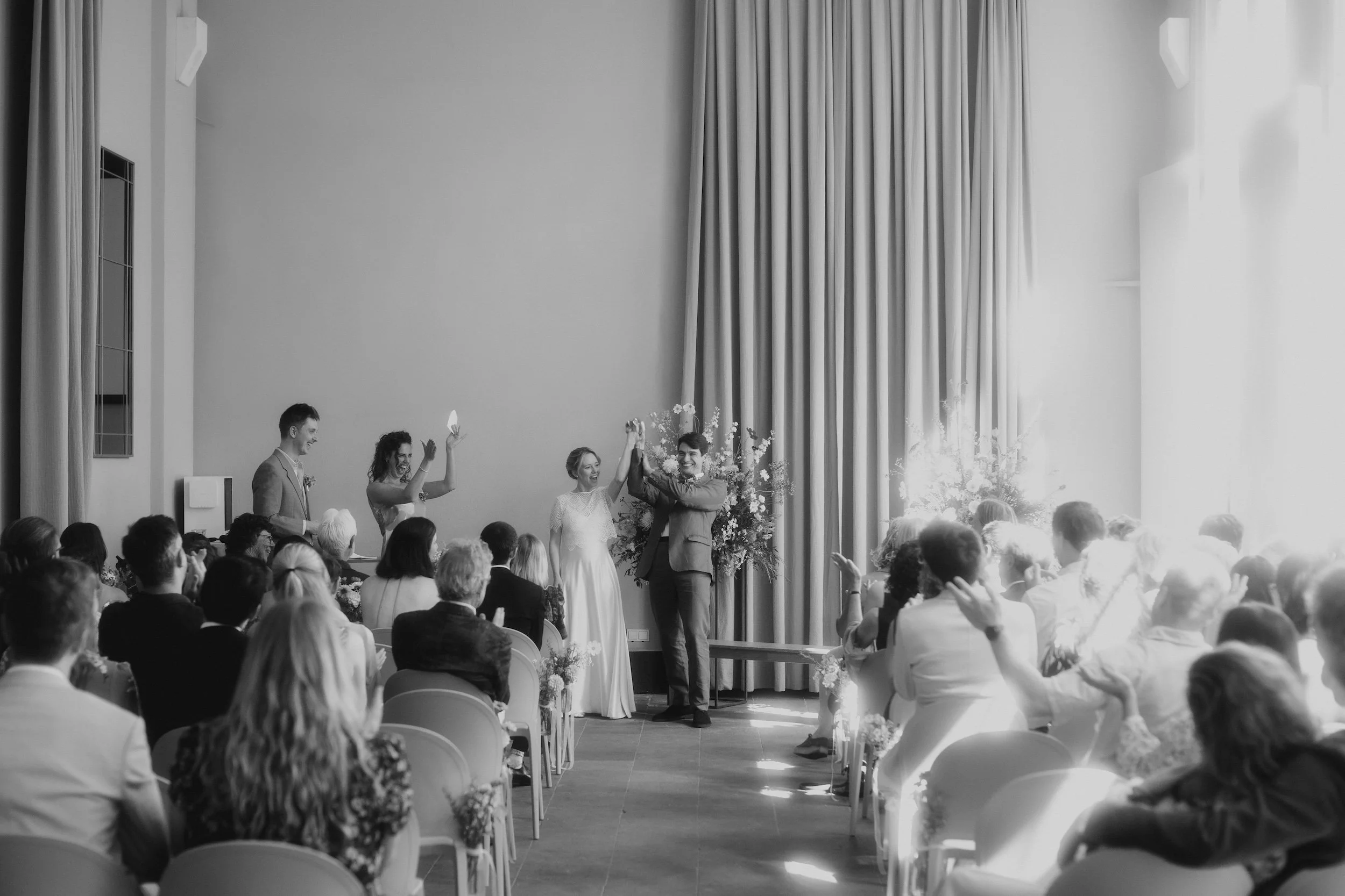 Real Kate Beaumont bride Hermaleigh silk slip wedding dress lace bridal top by Carol Eijck Photography-46.jpg