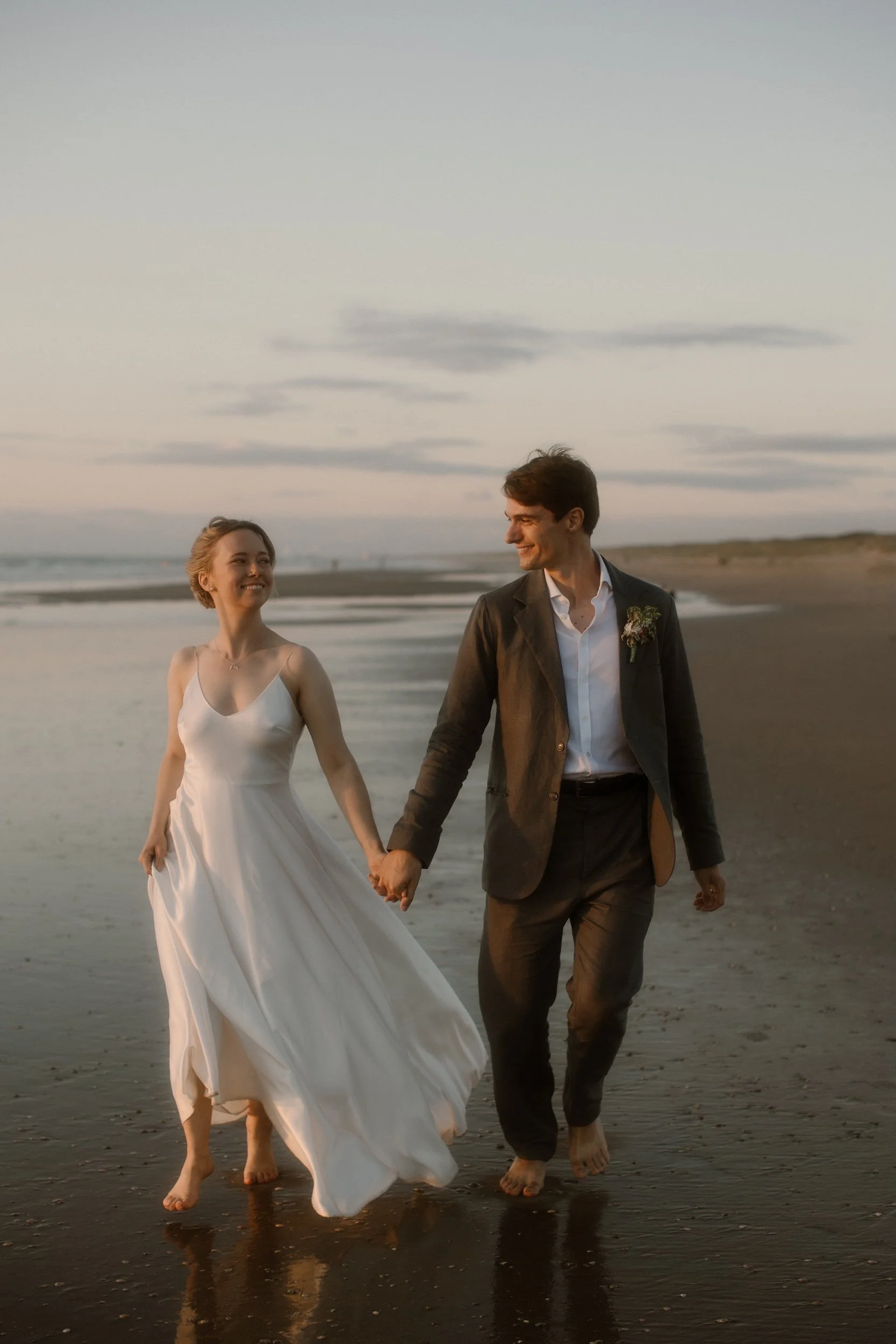 Real Kate Beaumont bride Hermaleigh silk slip wedding dress lace bridal top by Carol Eijck Photography-75.jpg