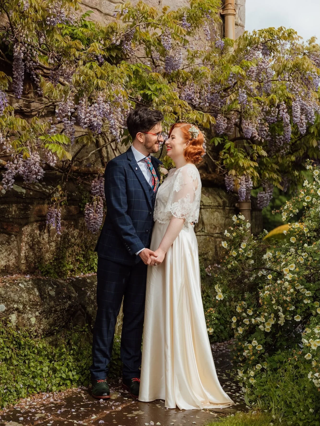 Some of my fave frames from Camilla and Chad&rsquo;s romantic and colourful wedding day in the Lake District. 
So much to love about this stylish day at Askham Hall - lots more pictures newly up on my website&rsquo;s Brides page. 
Camilla wore the Bl