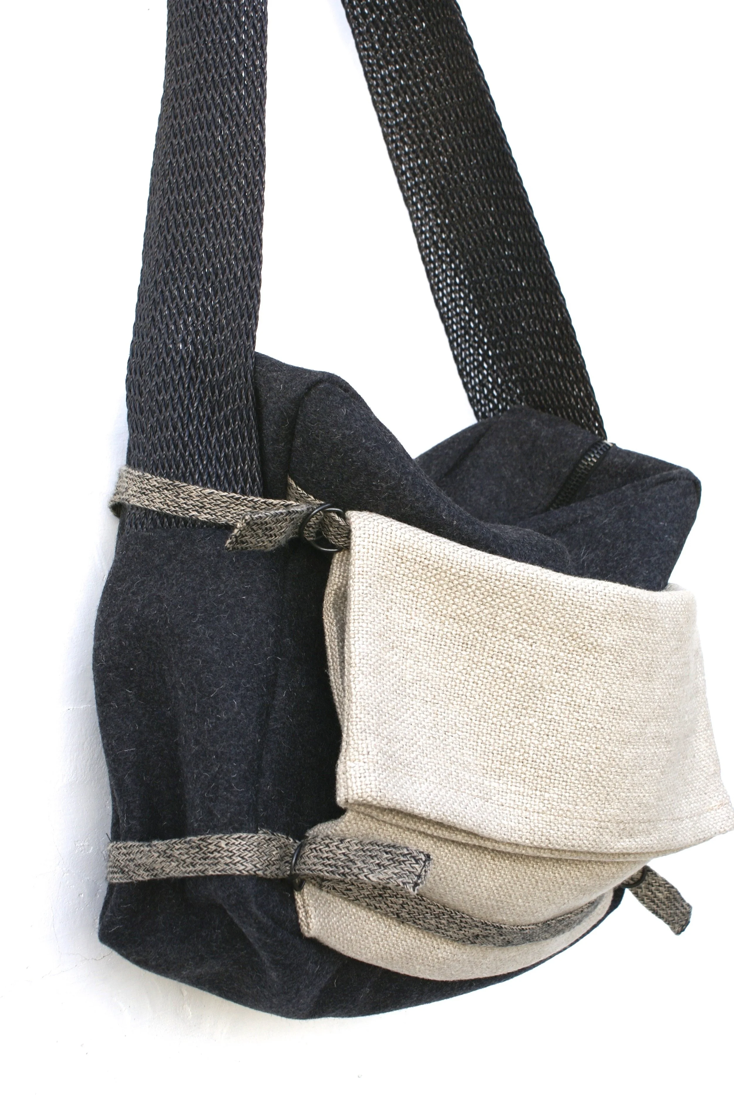 CHEGADO charcoal wool flax