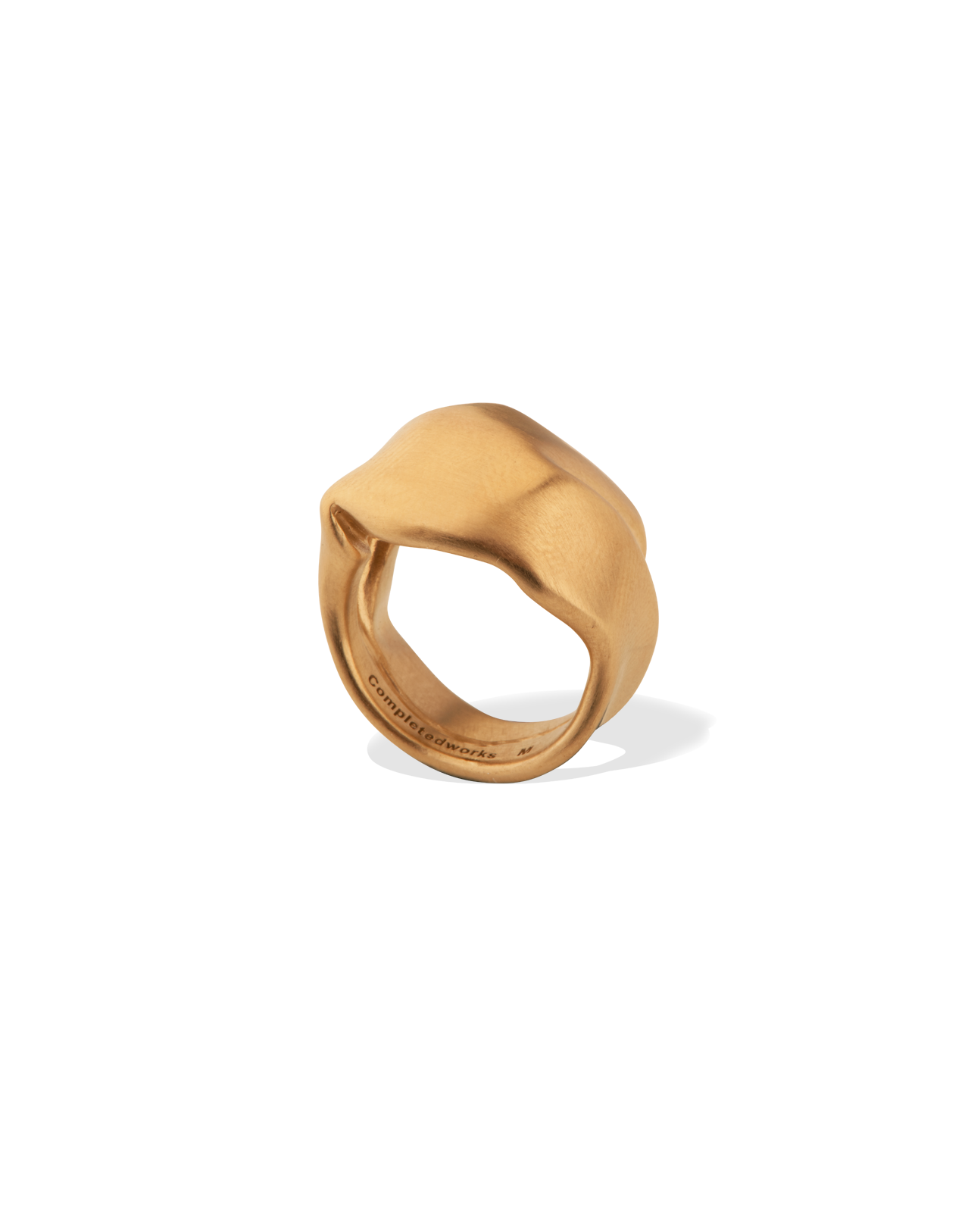 The Best Place To Be A Puffin Gold Vermeil Ring Gold Vermeil Ring