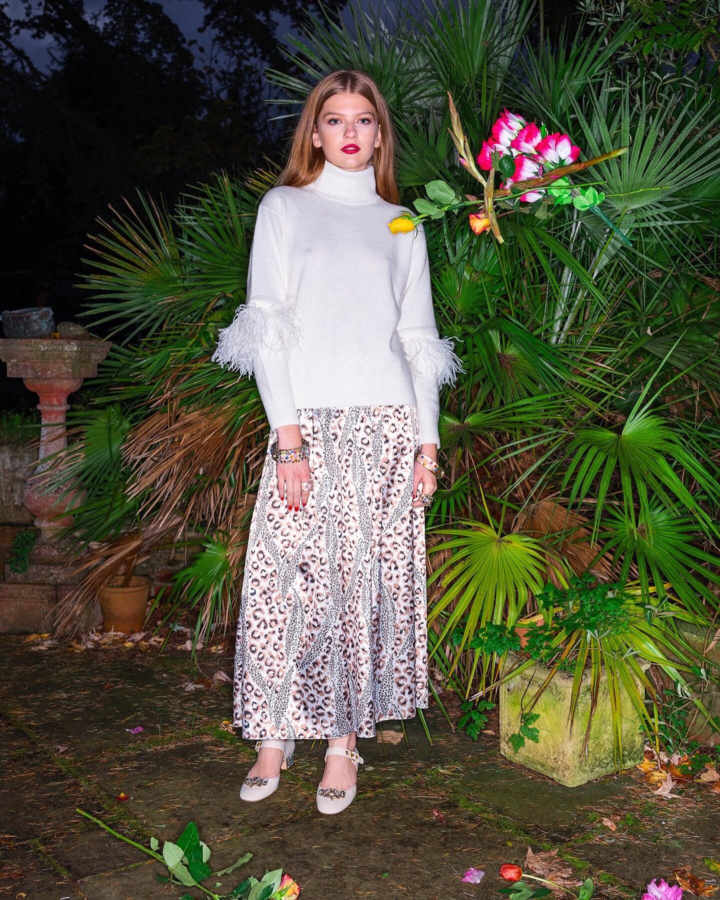 If you want to look good in January but also be comfortable and warm&hellip;this is the perfect outfit but also the easiest poloneck to wear - either with silk palazzos or a pair of our hammered silk straight leg trousers. It&rsquo;s what I&rsquo;ll 