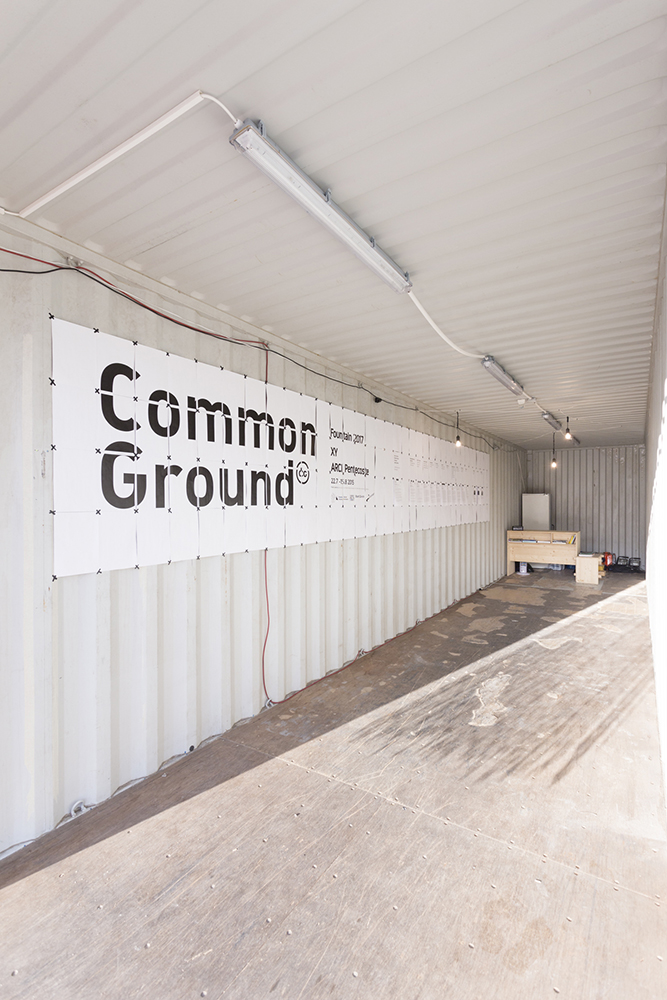 Pfingstweid, Zürich West, Switzerland 22 July - 15 August 2015 Installations: The Pissoir, Bureau A; XY, Caterina Steiner; ARCI Pentecoste, Michele D’Ariano Simionato Credits: James Batten