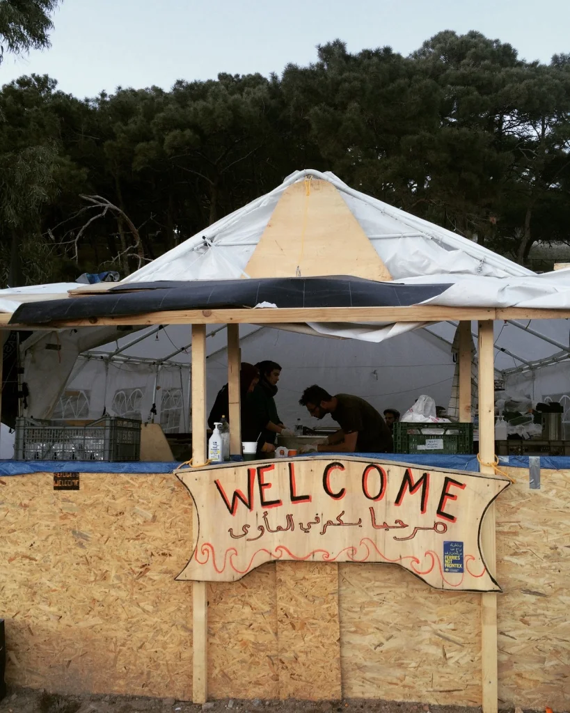 Independent social initiative Island of Lesbos/Greece, 26 December 2015-10 January 2016 Contributors: Leopold Banchini, Chiara Banchini, Pierre Cauderay, Silvia Converso, Jacopo Corsini, Julie Melichar, Luisa Pires, Jérémy Schuh Credits: Silvia Converso