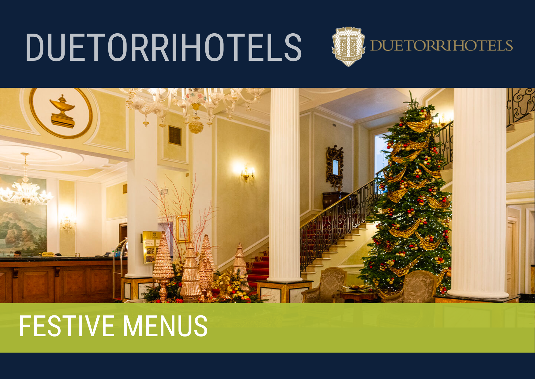 DUETORRIHOTELS: FESTIVE MENUS