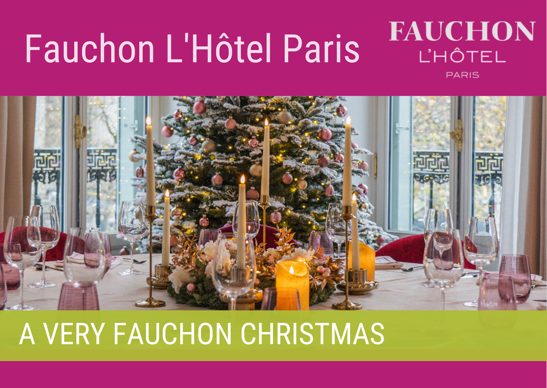 FAUCHON FESTIVITIES...