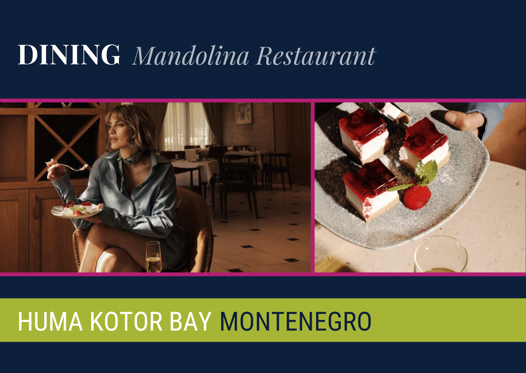 Dining: Huma Kotor Bay's Italian Gem