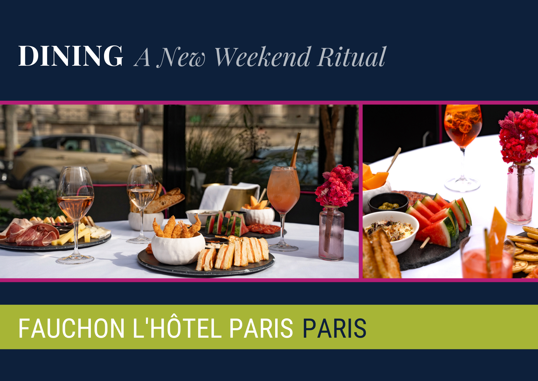 Dining: A New Weekend Ritual in Paris